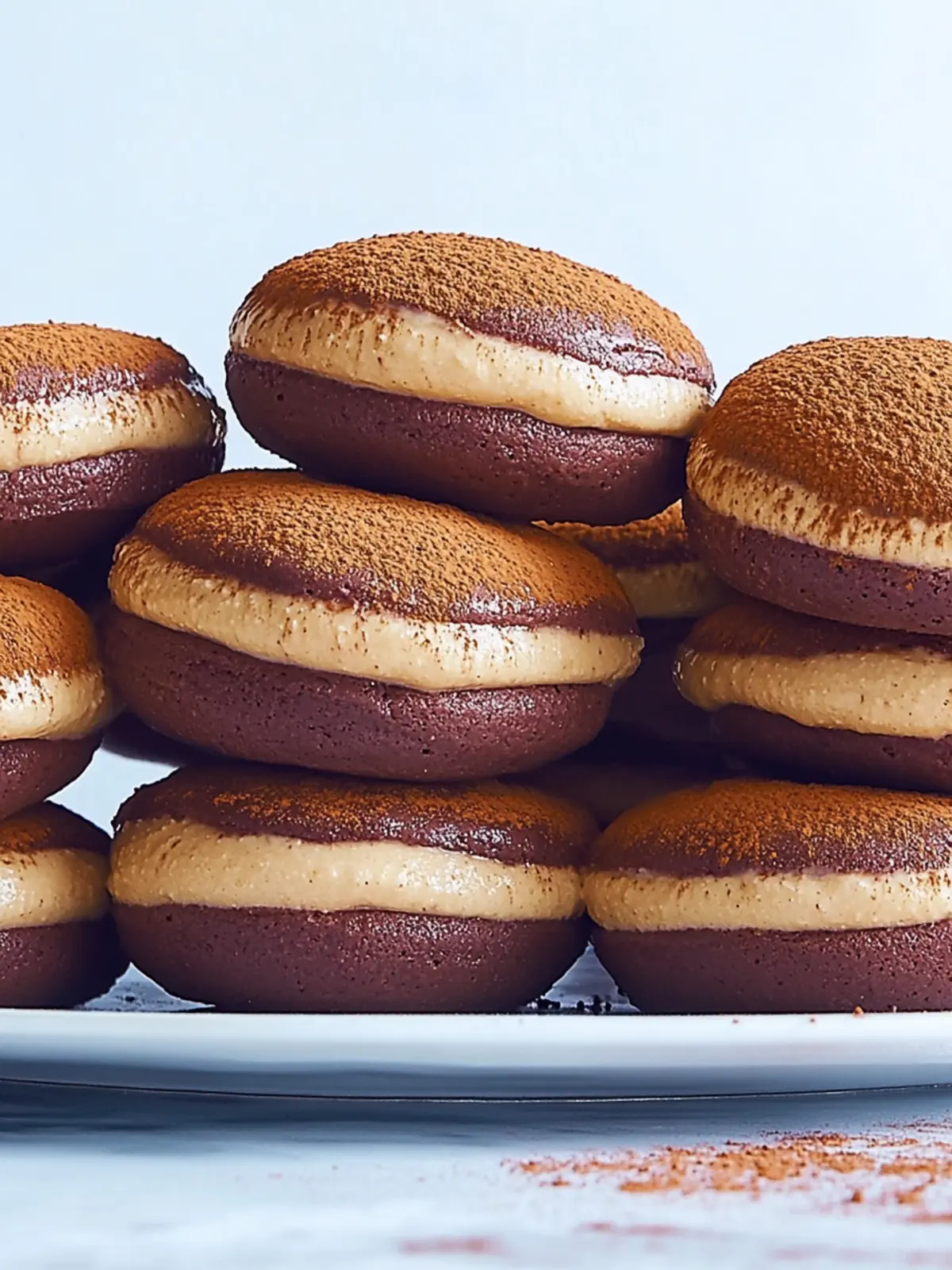 Tiramisu Whoopie Pies: The Perfect New Year's Eve Dessert 4 Tiramisu Whoopie Pies- New Year's Eve Dessert