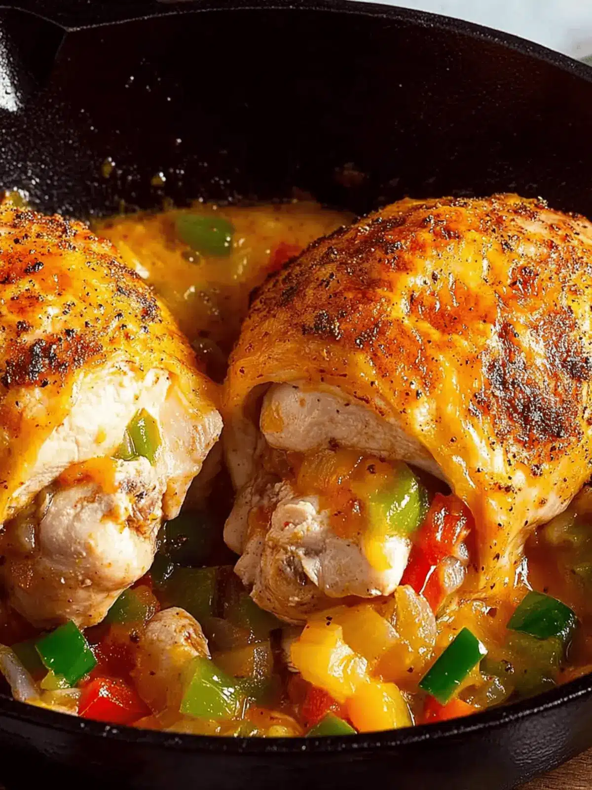 Savory Cajun-Stuffed Chicken: Your New Dinner Delight 4 Cajun-Stuffed Chicken