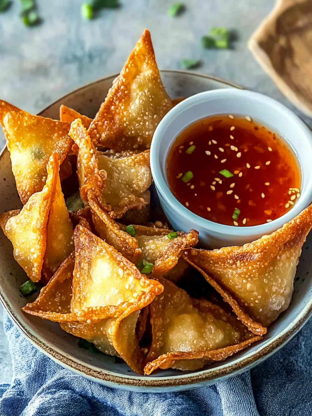 Crispy Crab Rangoon Made Easy: Deep Fry or Air Fry Delight 2 Easy Crispy Crab Rangoon (Deep Fry/Air Fry)
