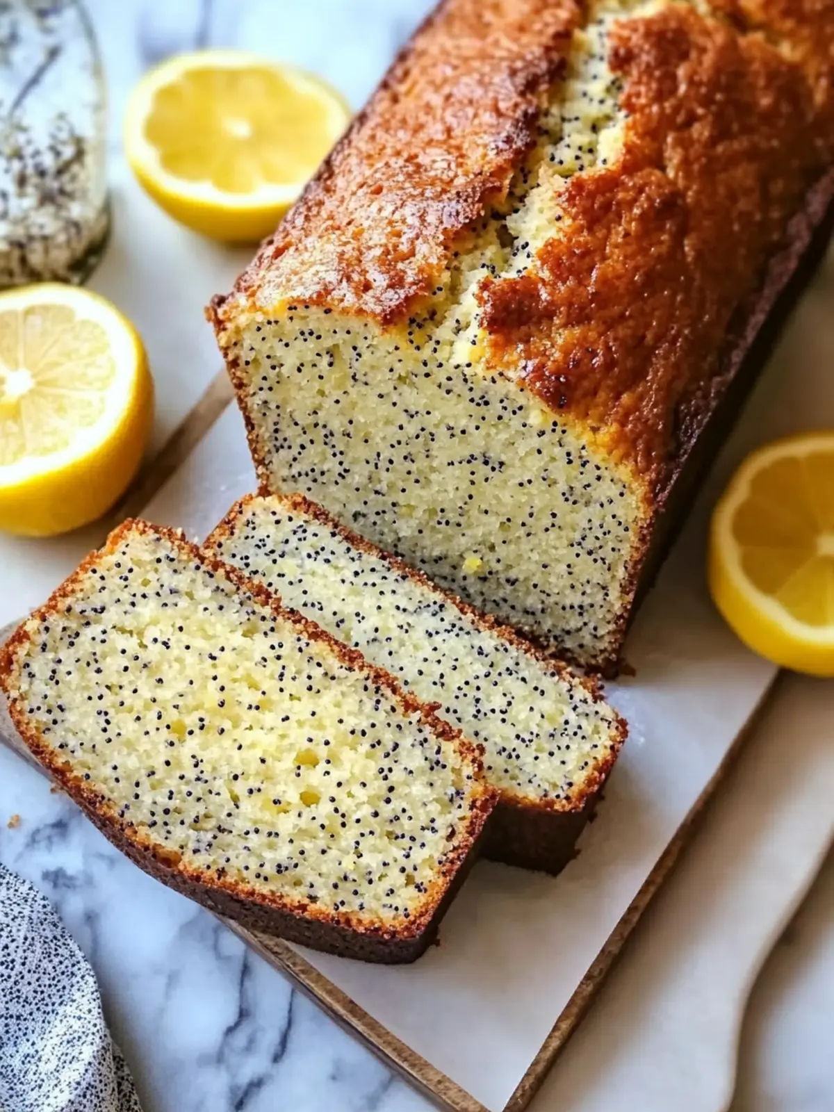 Delicious Gluten-Free Vegan Lemon Poppy Seed Bread Recipe 4 Gluten-Free Vegan Lemon Poppy Seed Bread