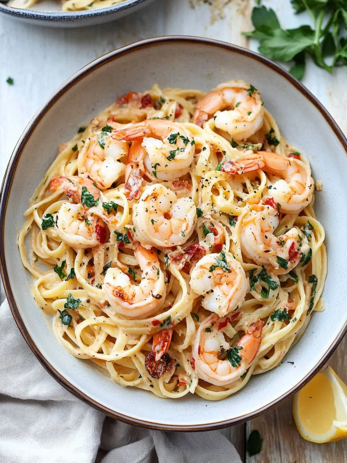 Creamy Tuscan Shrimp Linguine in 20 Minutes Flat 2 Creamy Tuscan Shrimp Linguine