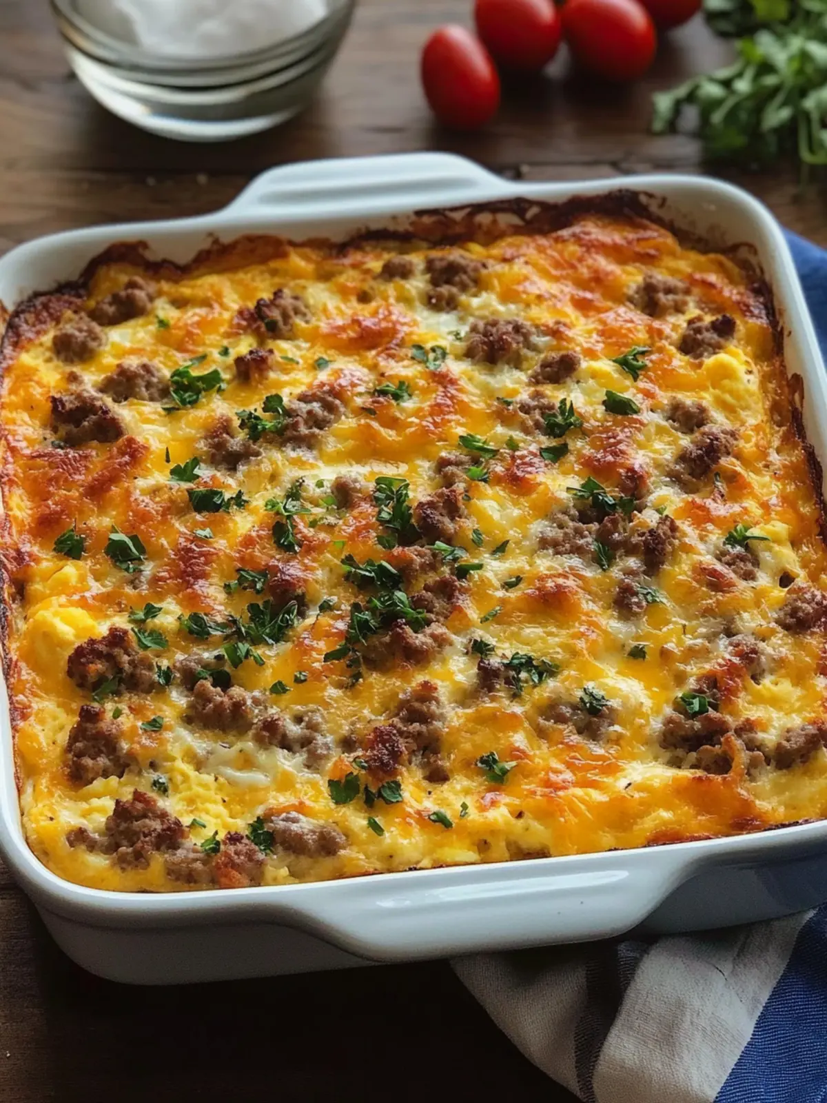 Sausage and Egg Breakfast Casserole for Busy Mornings 2 Sausage and Egg Breakfast Casserole