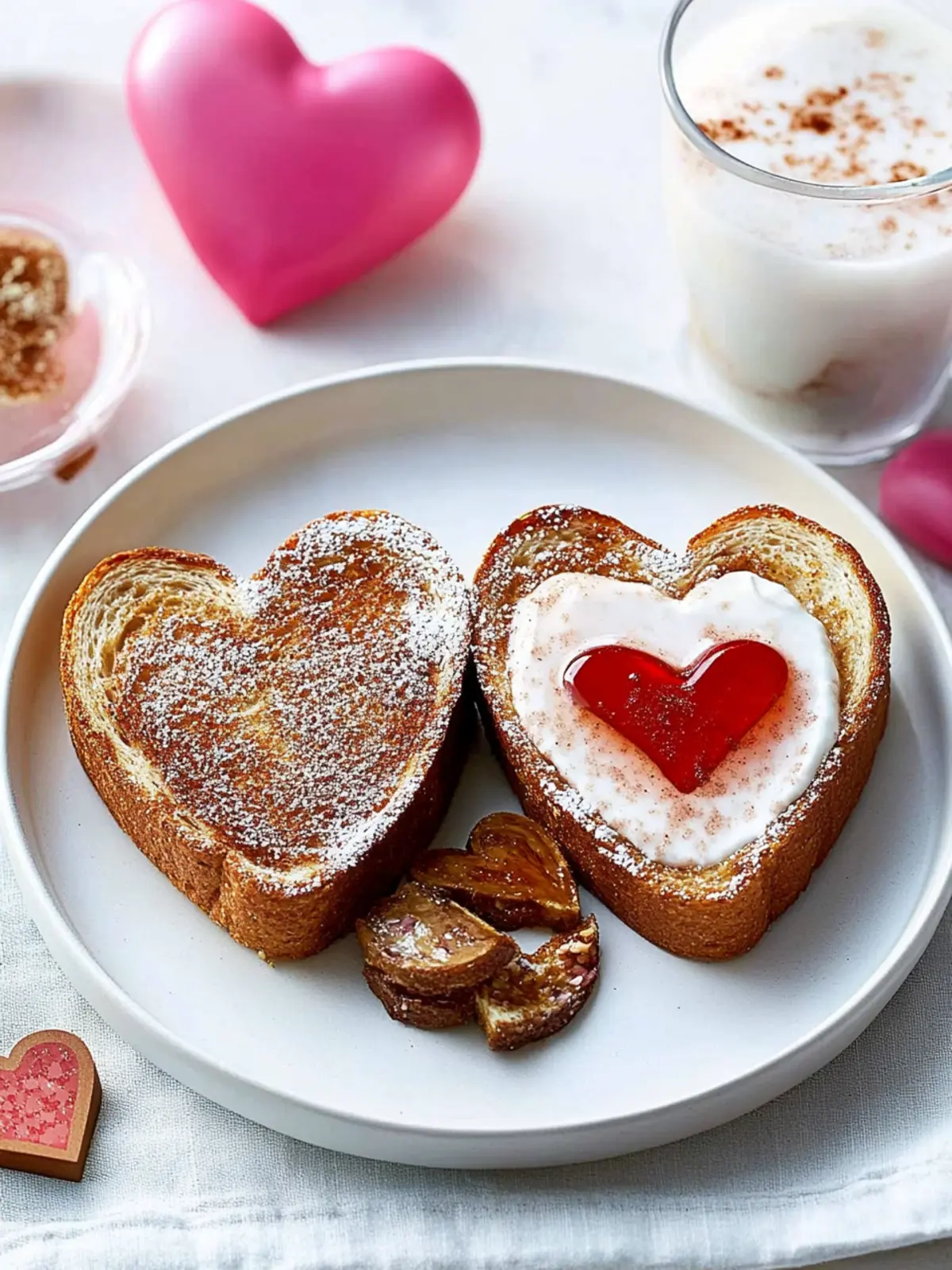 Heartfelt Valentine's Day Cinnamon Toast That Wows! 4 Valentine's Day Cinnamon Toast