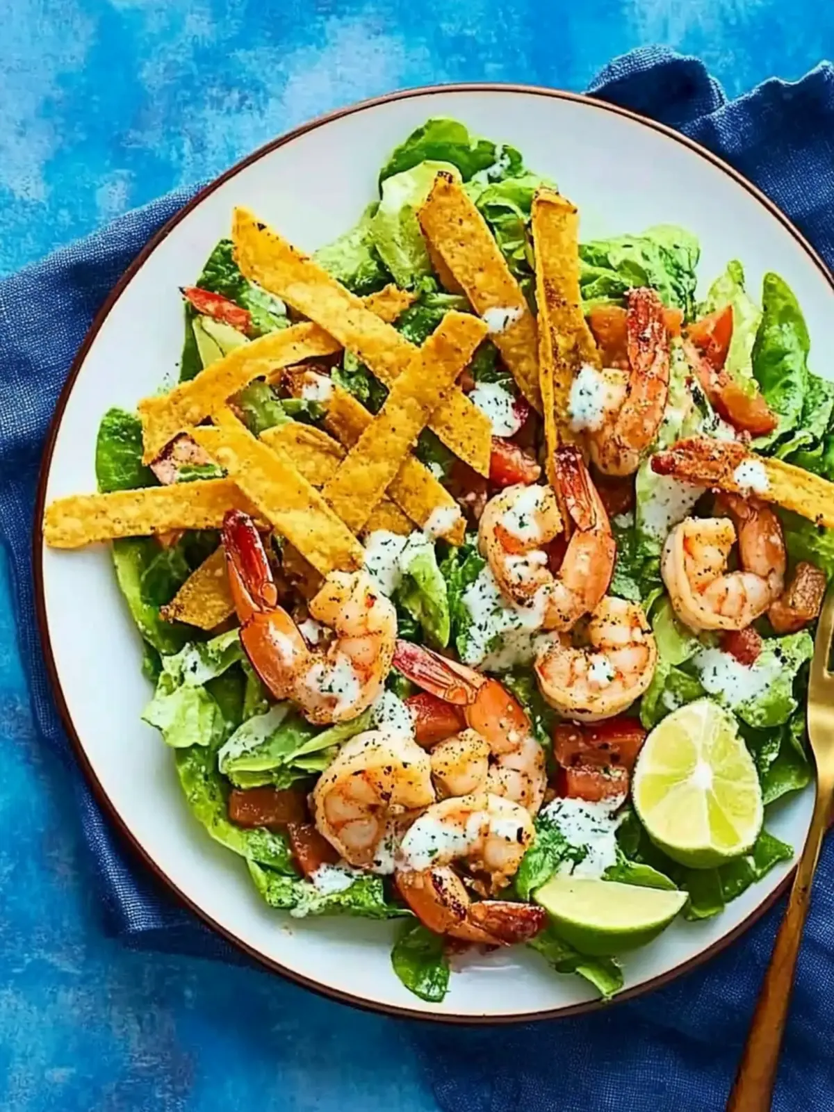 Tajin Shrimp Fajita Salad: A Zesty Summer Delight 4 Tajin shrimp fajita salad