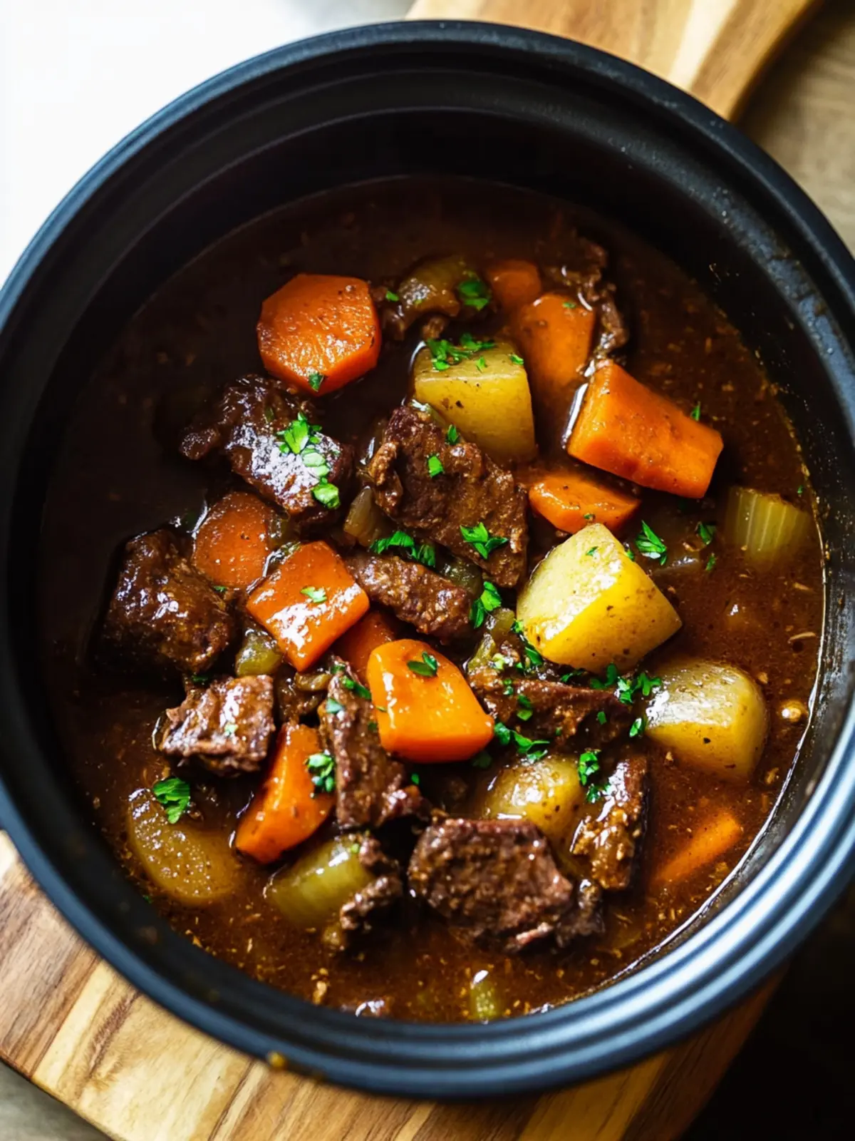 Hearty Slow Cooker Beef Stew for Cozy Nights In 2 Slow Cooker Beef Stew