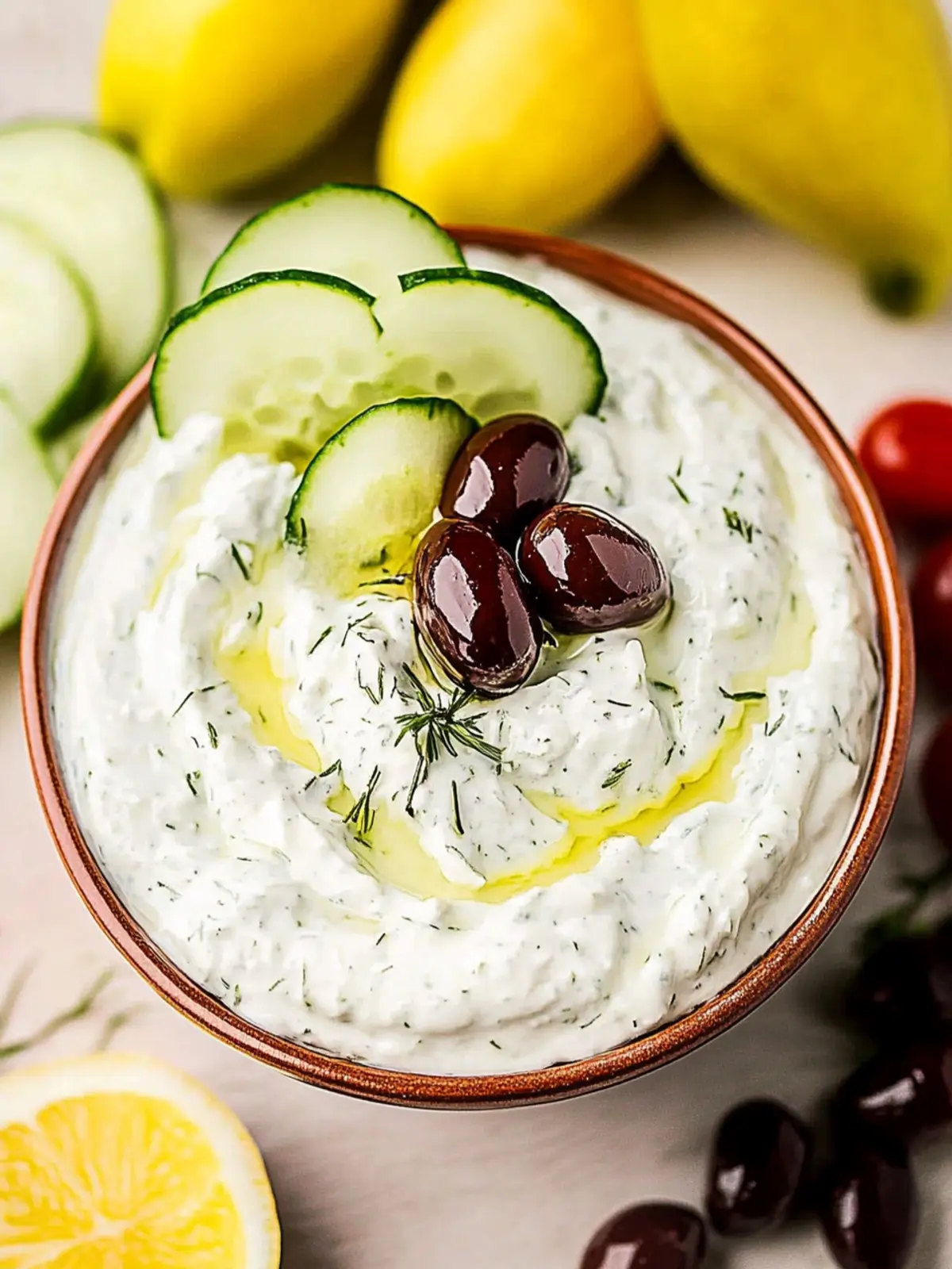 Creamy Greek Tzatziki Sauce You'll Crave in 10 Minutes 4 Greek Tzatziki Sauce (Cucumber Sauce)