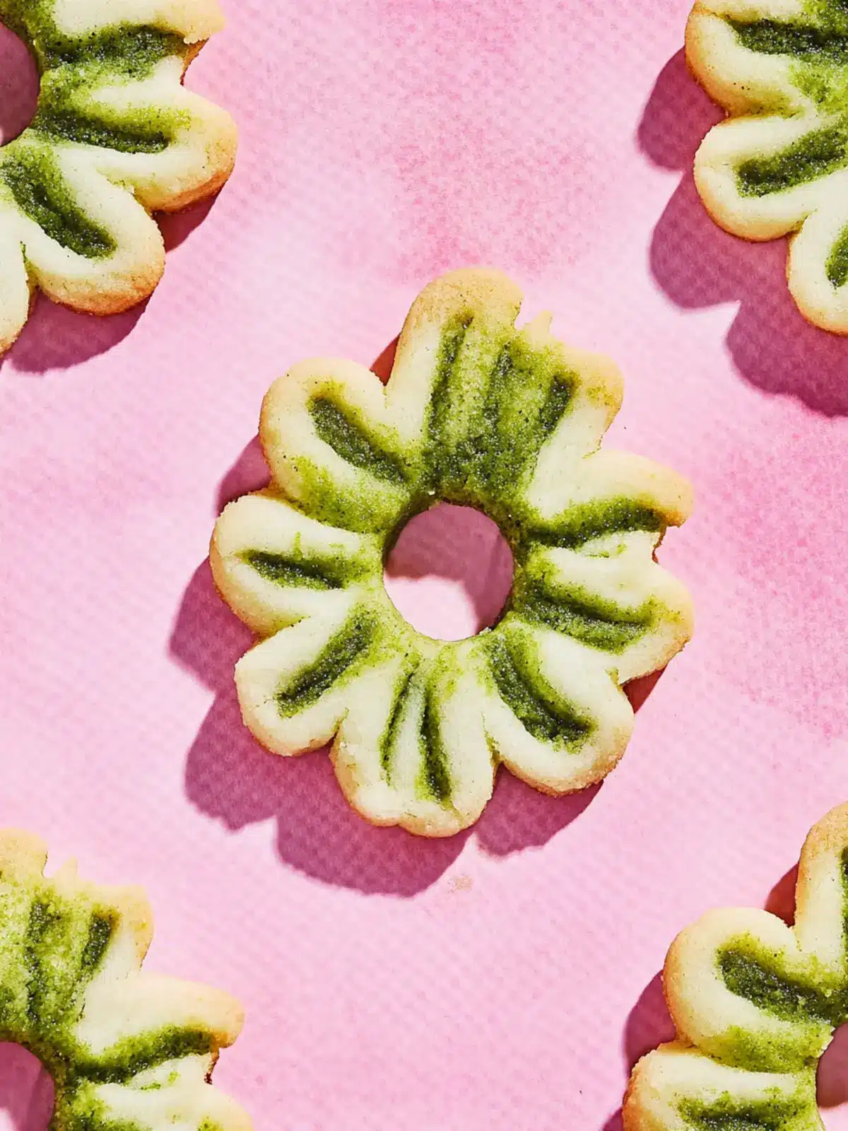 Matcha Swirl Spritz Cookies: Your Festive Twist on Tradition 3 Matcha Swirl Spritz Cookies