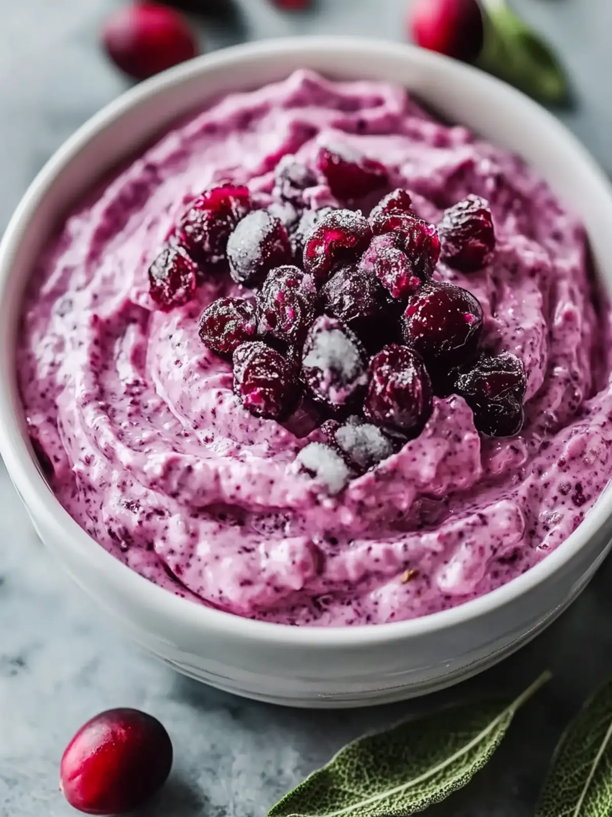 Elevate Your Parties with Purple Cranberry Cream Cheese Dip 2 Purple Cranberry Cream Cheese Dip