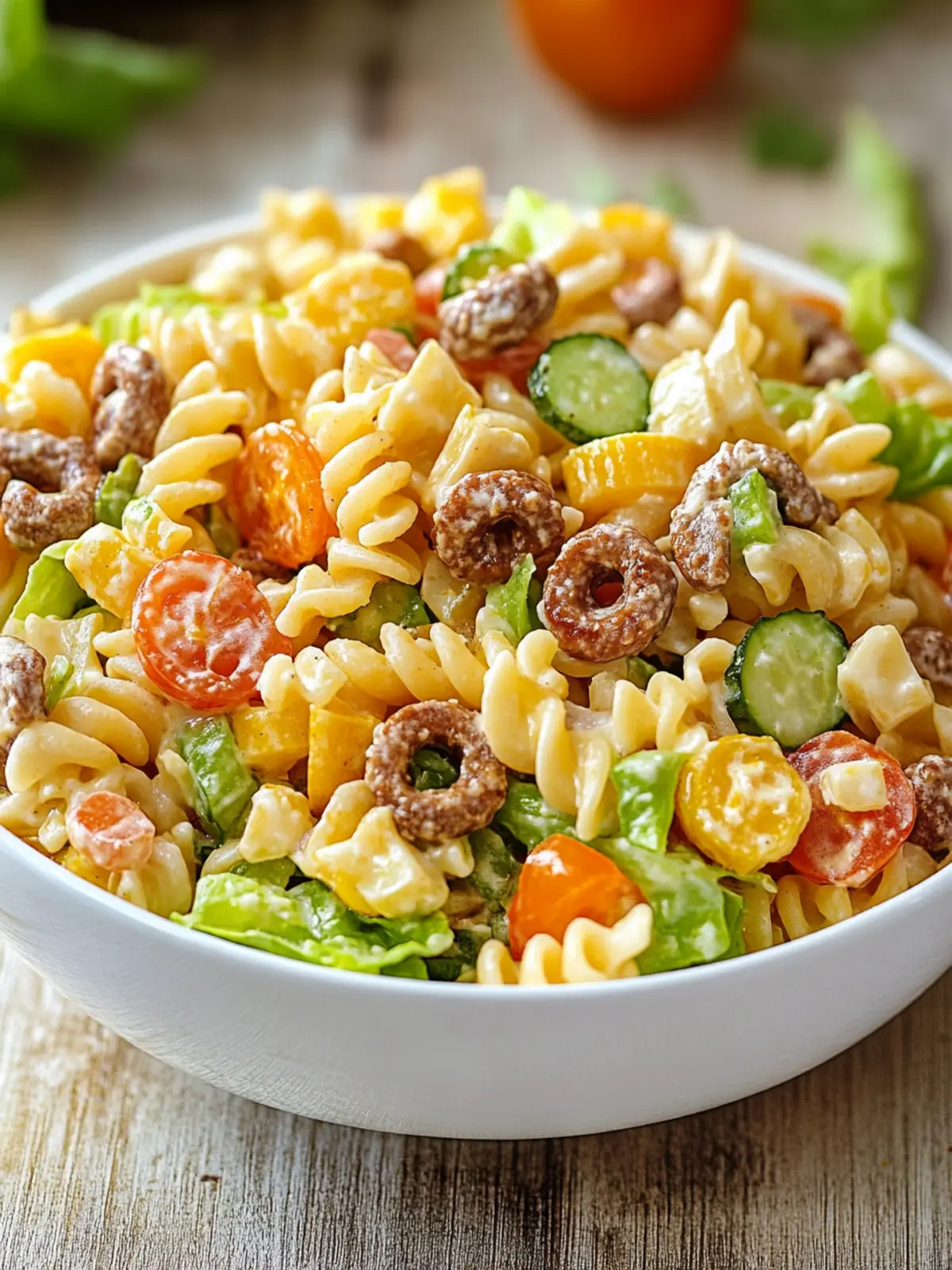 Big Mac Pasta Salad: Your New Summer BBQ Favorite! 3 Big Mac Pasta Salad