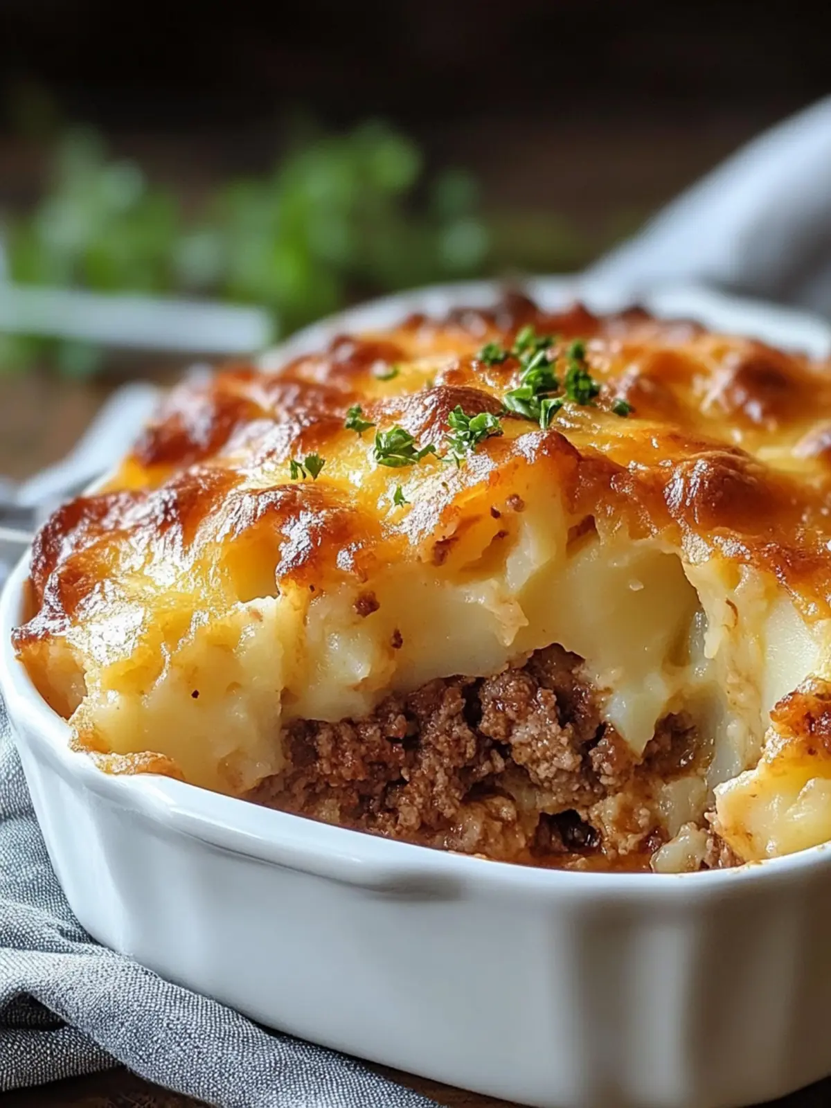 Loaded Potato & Meatloaf Casserole Recipe for Cozy Nights 2 Loaded Potato & Meatloaf Casserole Recipe