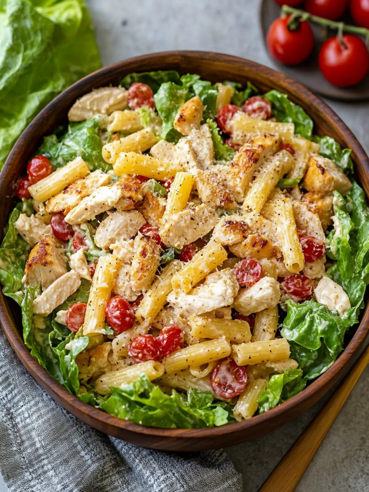 Chicken Caesar Pasta Salad: The Ultimate Summer Freshness 4 Chicken Caesar Pasta Salad