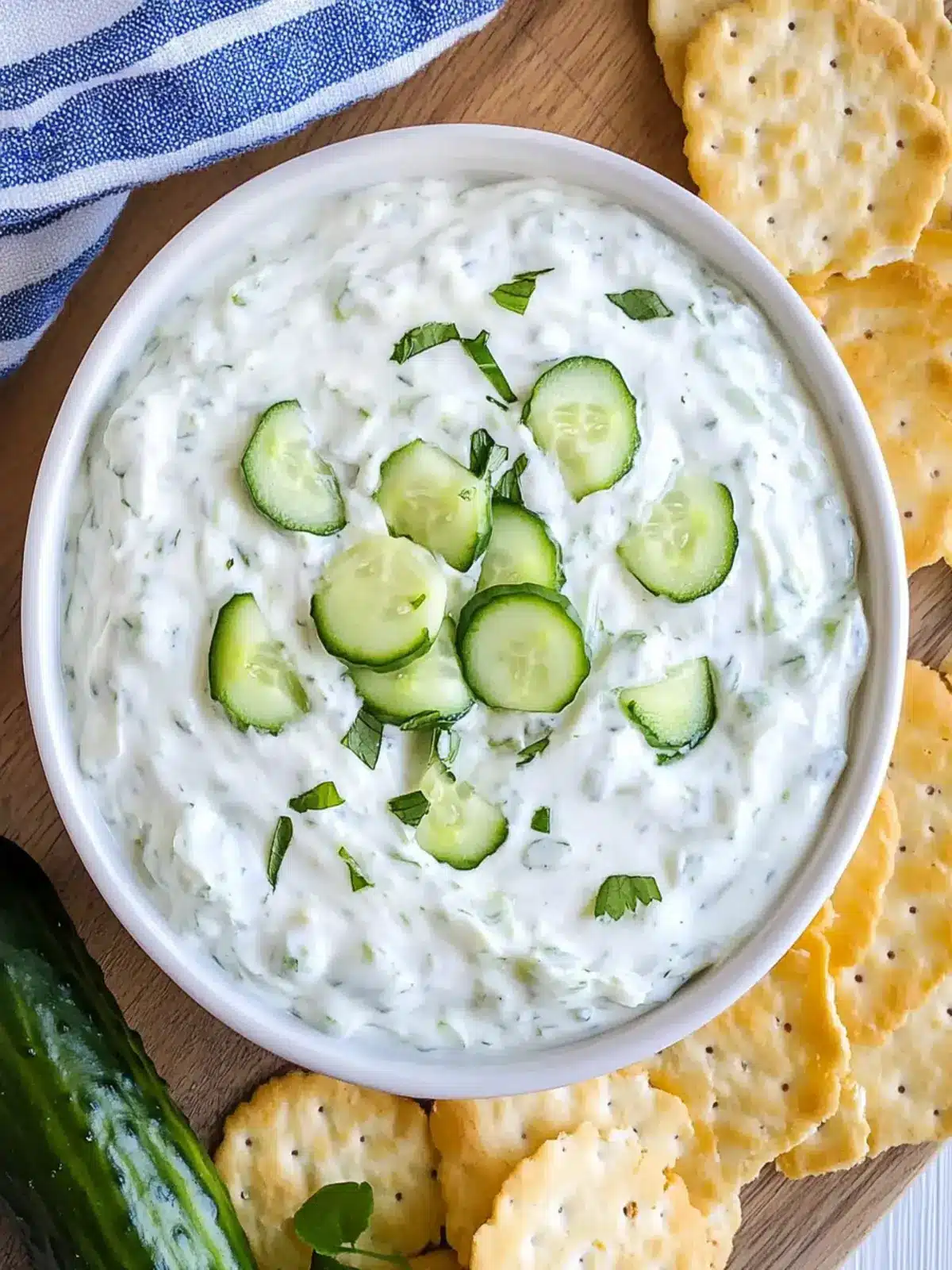 Cucumber Cream Cheese Crack Dip: Your New Favorite Party Snack 2 Cucumber Cream Cheese Crack Dip