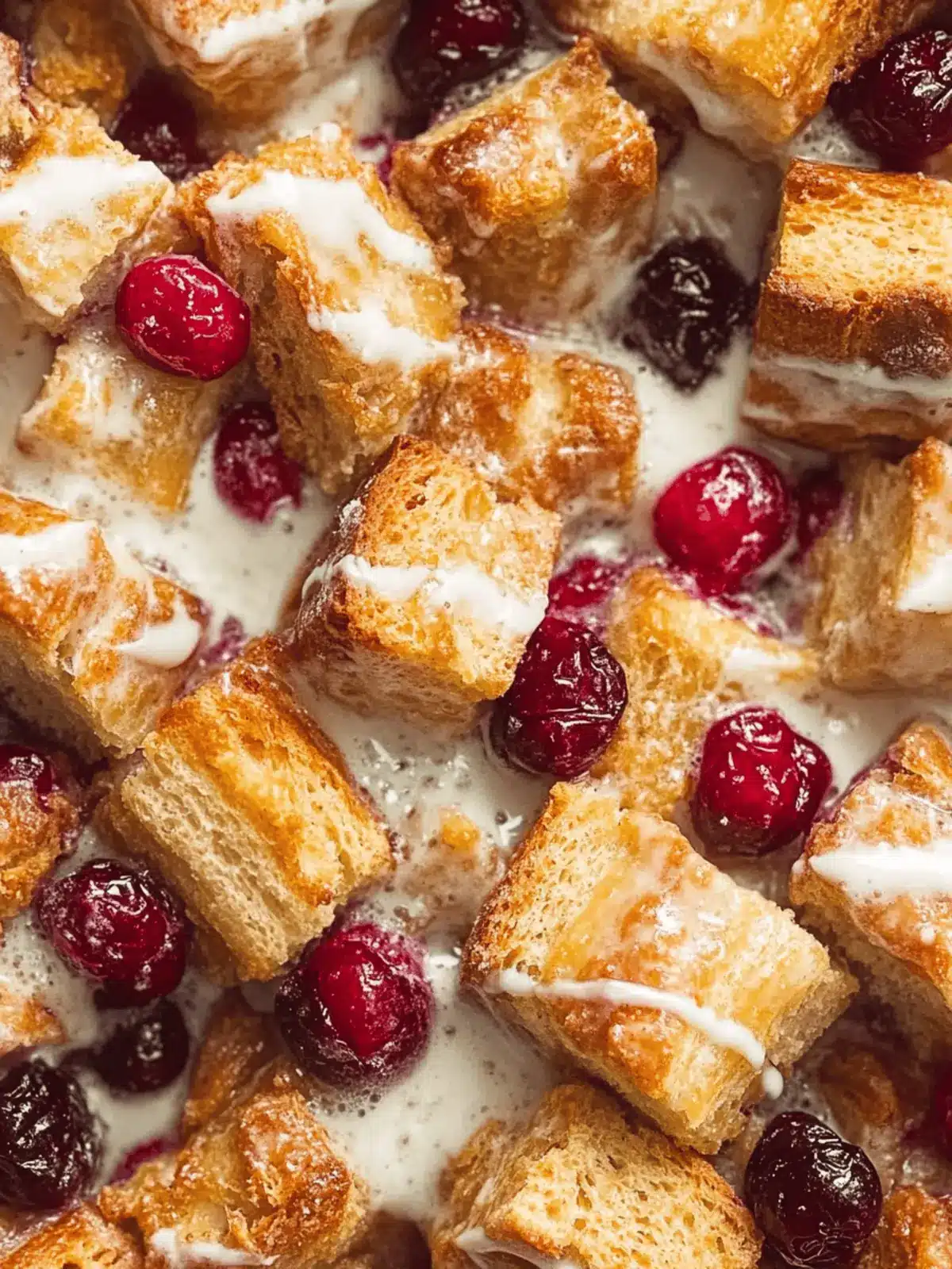 Cranberry Bread Pudding: Your Cozy Autumn Delight 4 Cranberry Bread Pudding