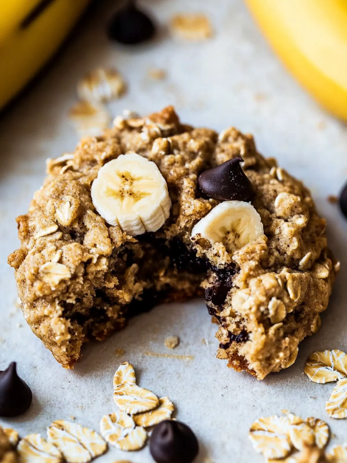 Soft and Chewy Banana Oatmeal Cookies for Guilt-Free Treats 4 Banana Oatmeal Cookies