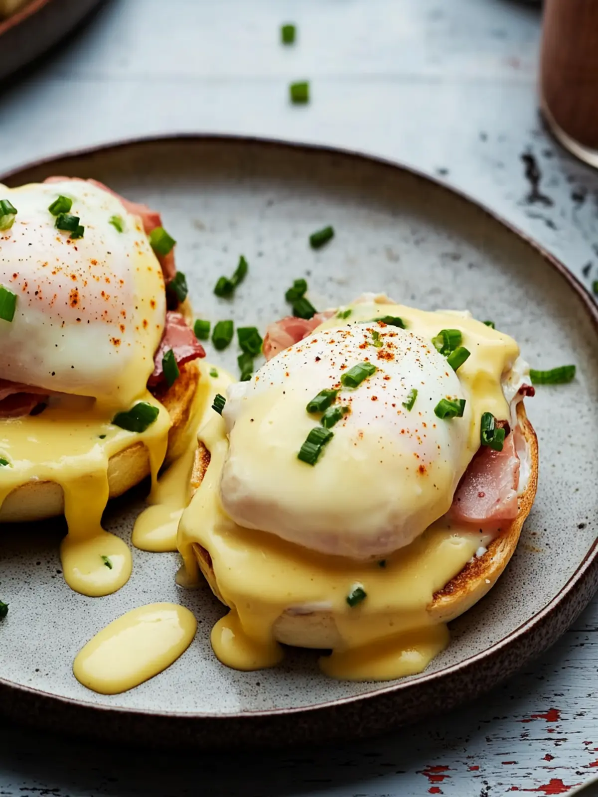 Master Classic Eggs Benedict With Blender Hollandaise Today! 4 Classic Eggs Benedict With Blender Hollandaise