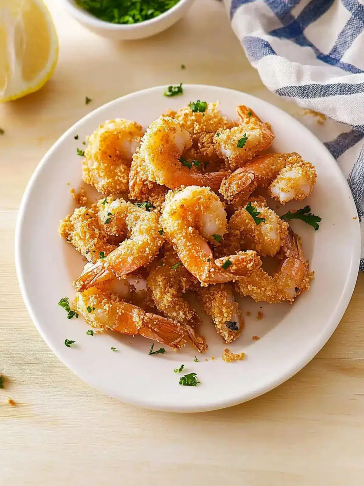 Crispy Keto Breaded Shrimp: Guilt-Free Seafood Bliss 3 Keto Breaded Shrimp