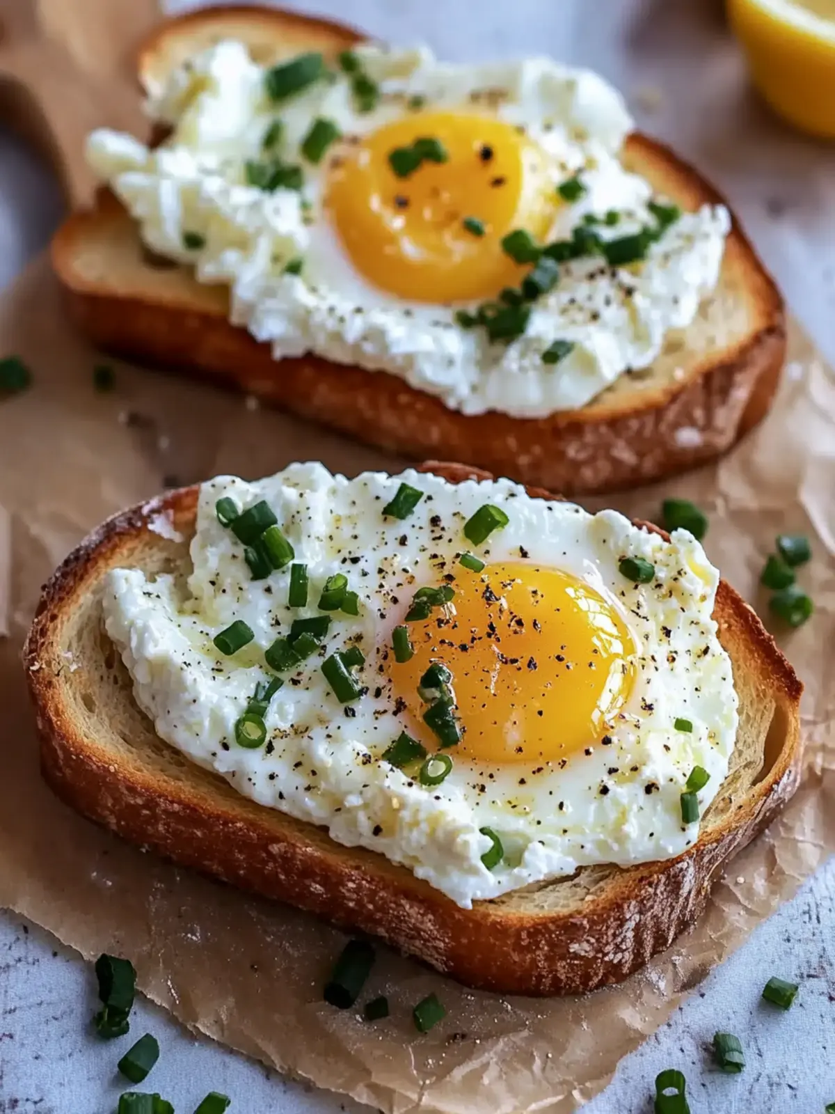 Easy 6-Ingredient Egg and Ricotta Toast for a Flavorful Boost 4 Easy 6-Ingredient Egg and Ricotta Toast
