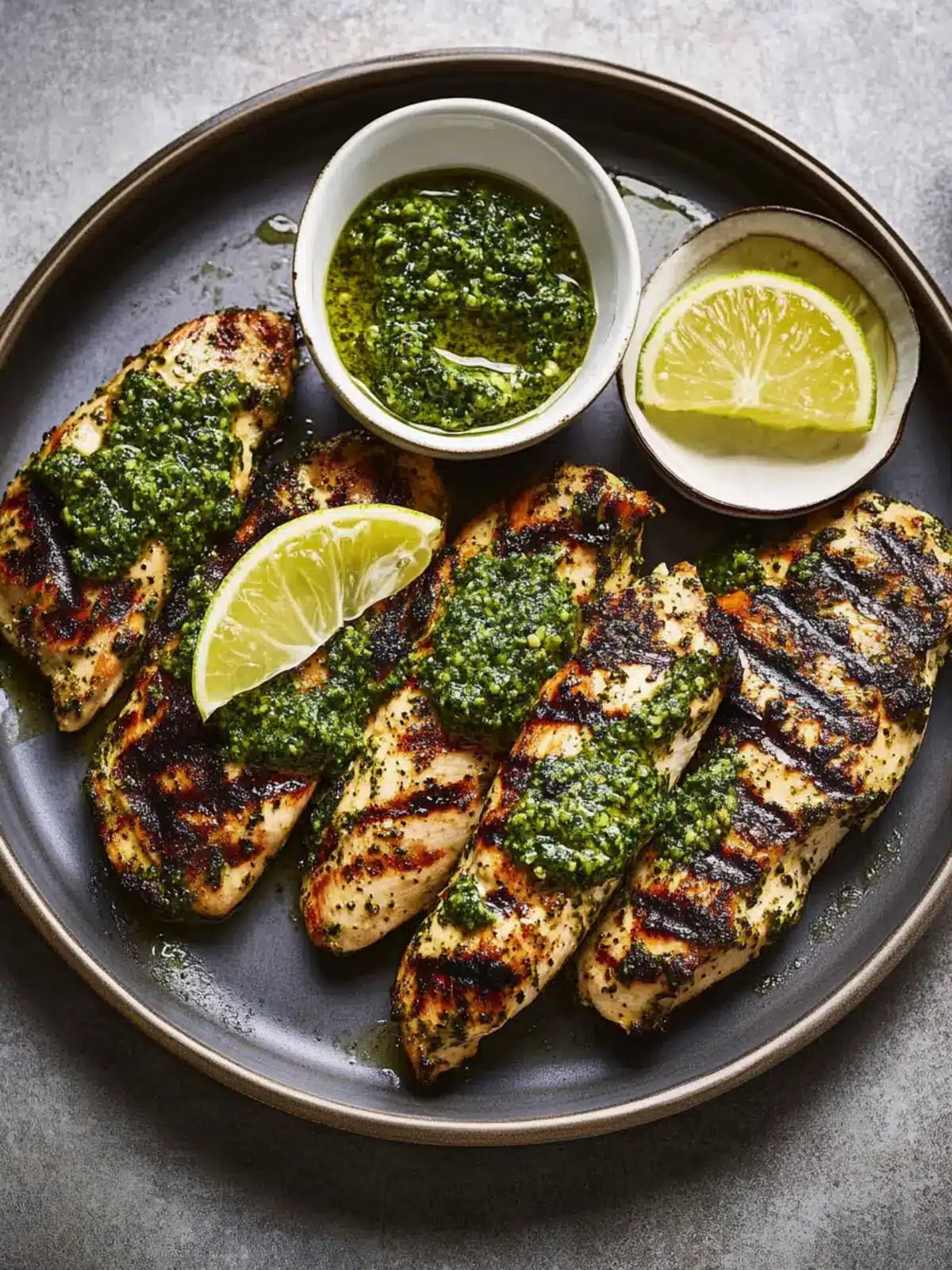 Grilled Chicken Breasts With Arugula Pesto for Summer Bliss 4 Grilled Chicken Breasts With Arugula Pesto