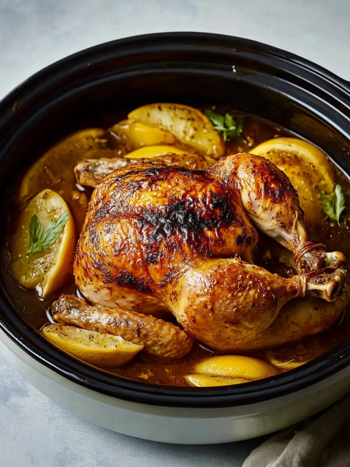 Savory Slow-Cooker Whole Chicken for Effortless Family Dinners 3 Slow-Cooker Whole Chicken