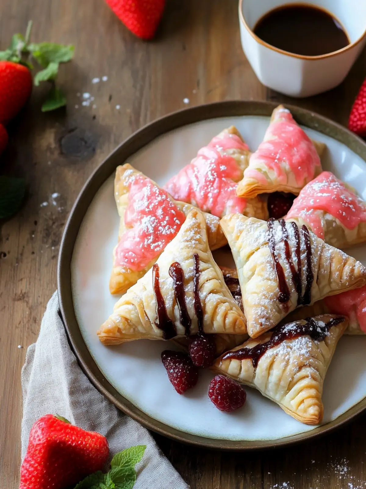 Neapolitan Hamantaschen: Sweet Treats for Festive Fun 4 Neopolitan Hamantaschen