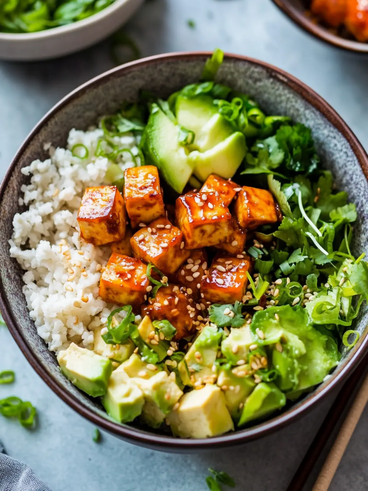 Savory Tofu Poke Bowl: Deliciously Vegan and Protein-Packed 4 Tofu Poke Bowl