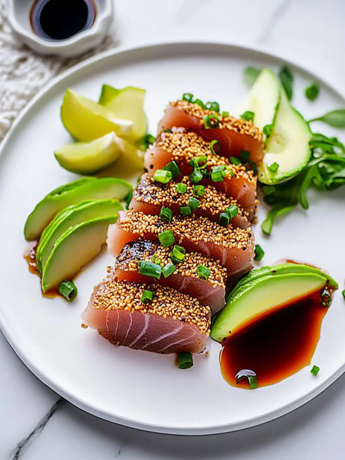 Sesame-Crusted Sashimi Tuna: Quick, Nutritious Delight 4 Sesame-Crusted Sashimi Tuna
