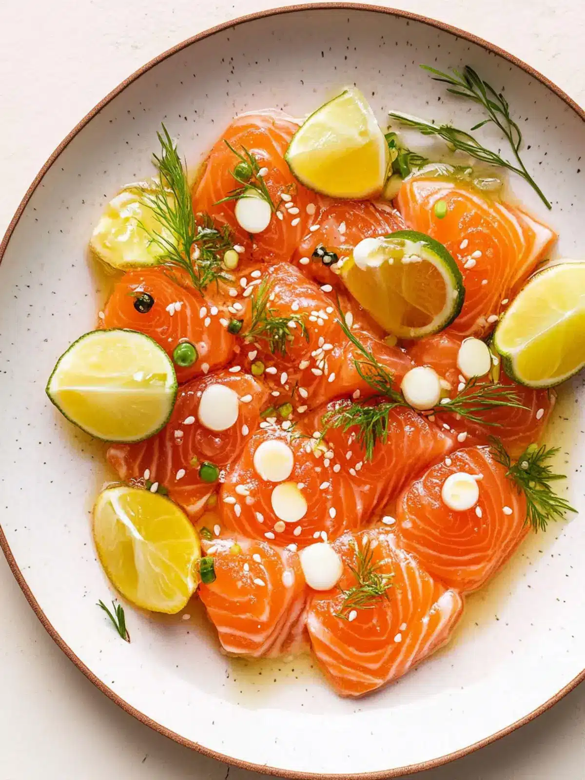 Salmon Crudo with Citrus Soy Dressing for Effortless Delights 4 Salmon Crudo with Citrus Soy Dressing