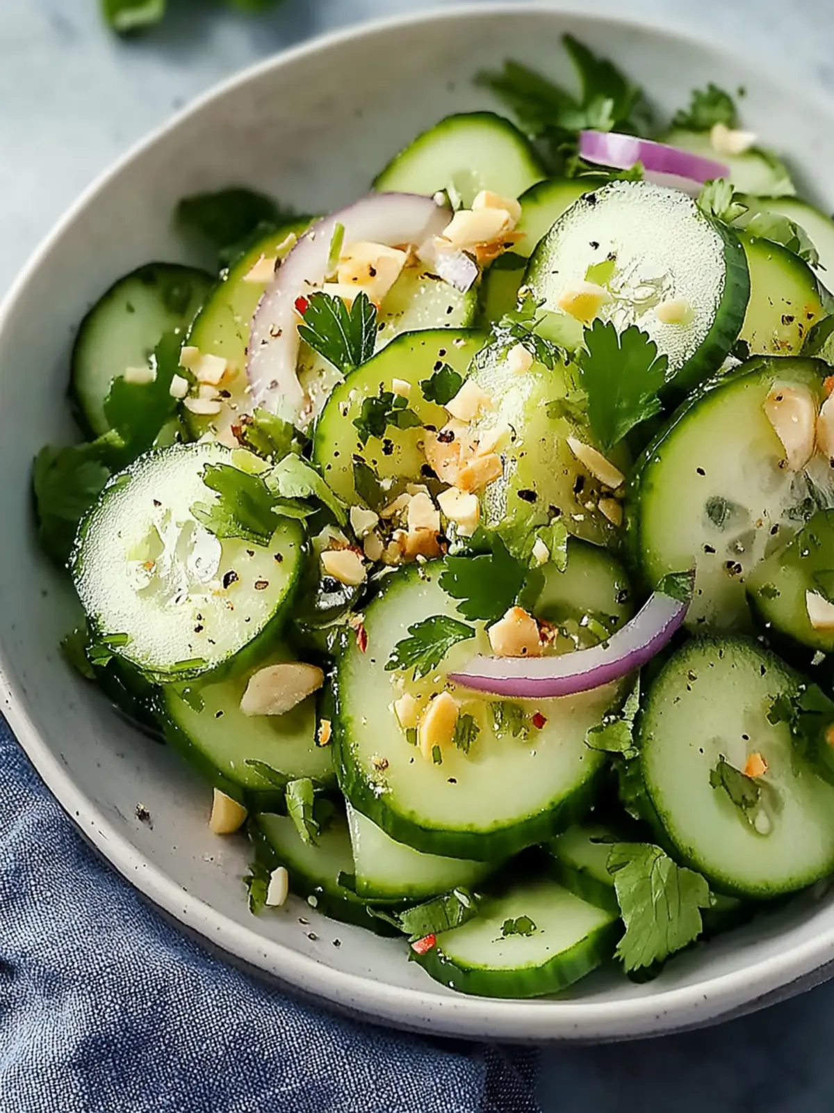 Juicy Thai Cucumber Salad That Refreshes Every Bite 4 Juicy Thai Cucumber Salad