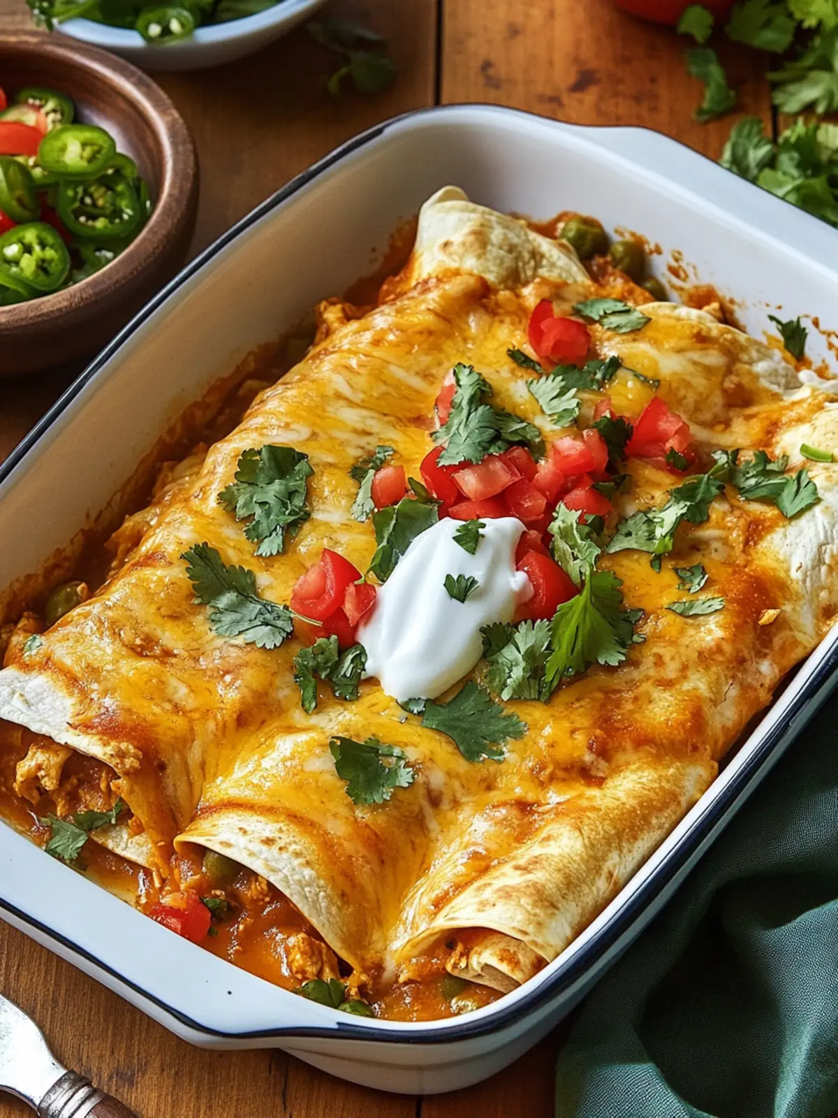 Delicious Chicken Enchiladas: Easy Family Recipe to Savor 4 Chicken Enchiladas