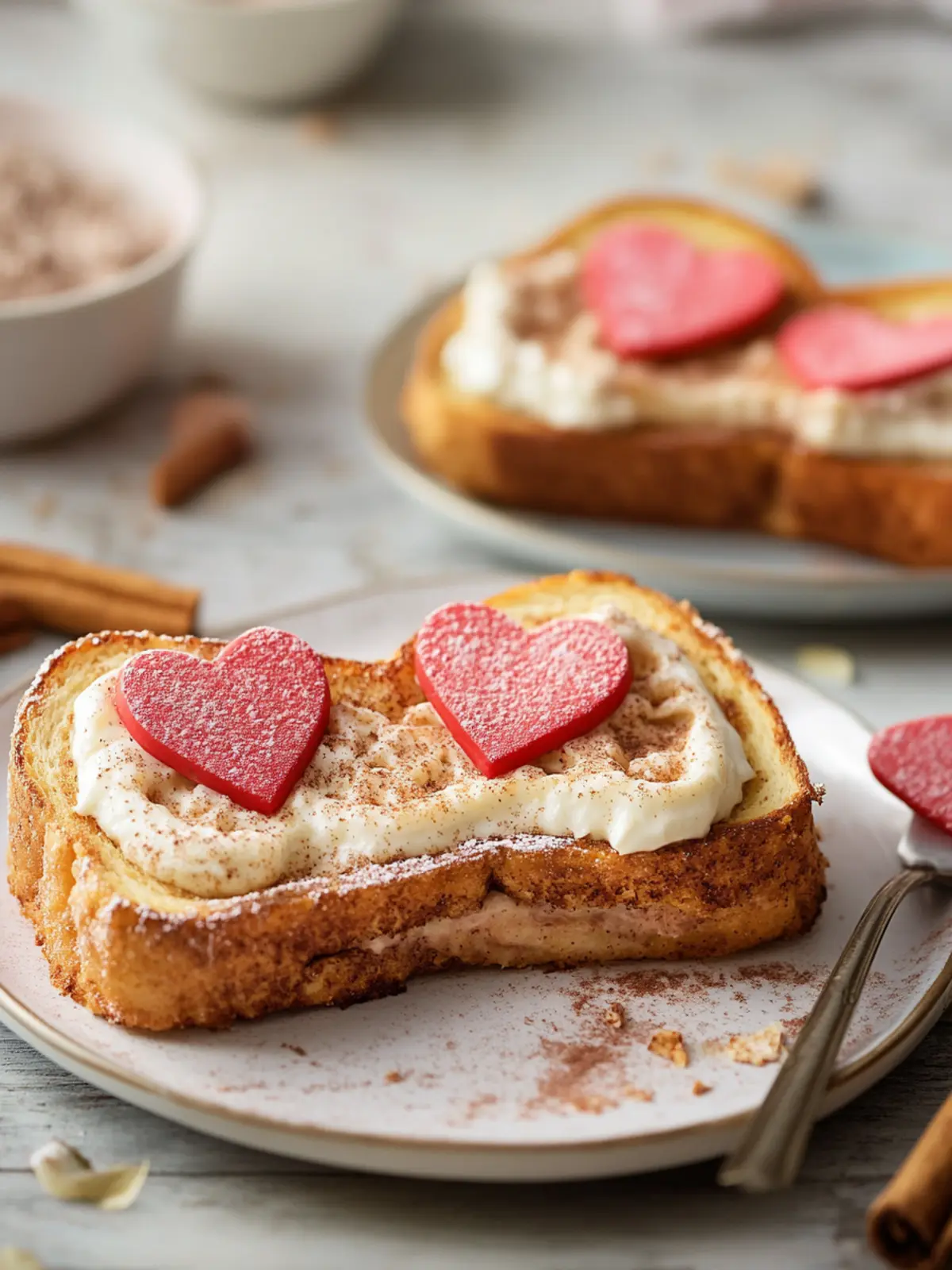 Delicious Valentine's Day Cinnamon Toast for Sweet Love Mornings 2 Valentine's Day Cinnamon Toast
