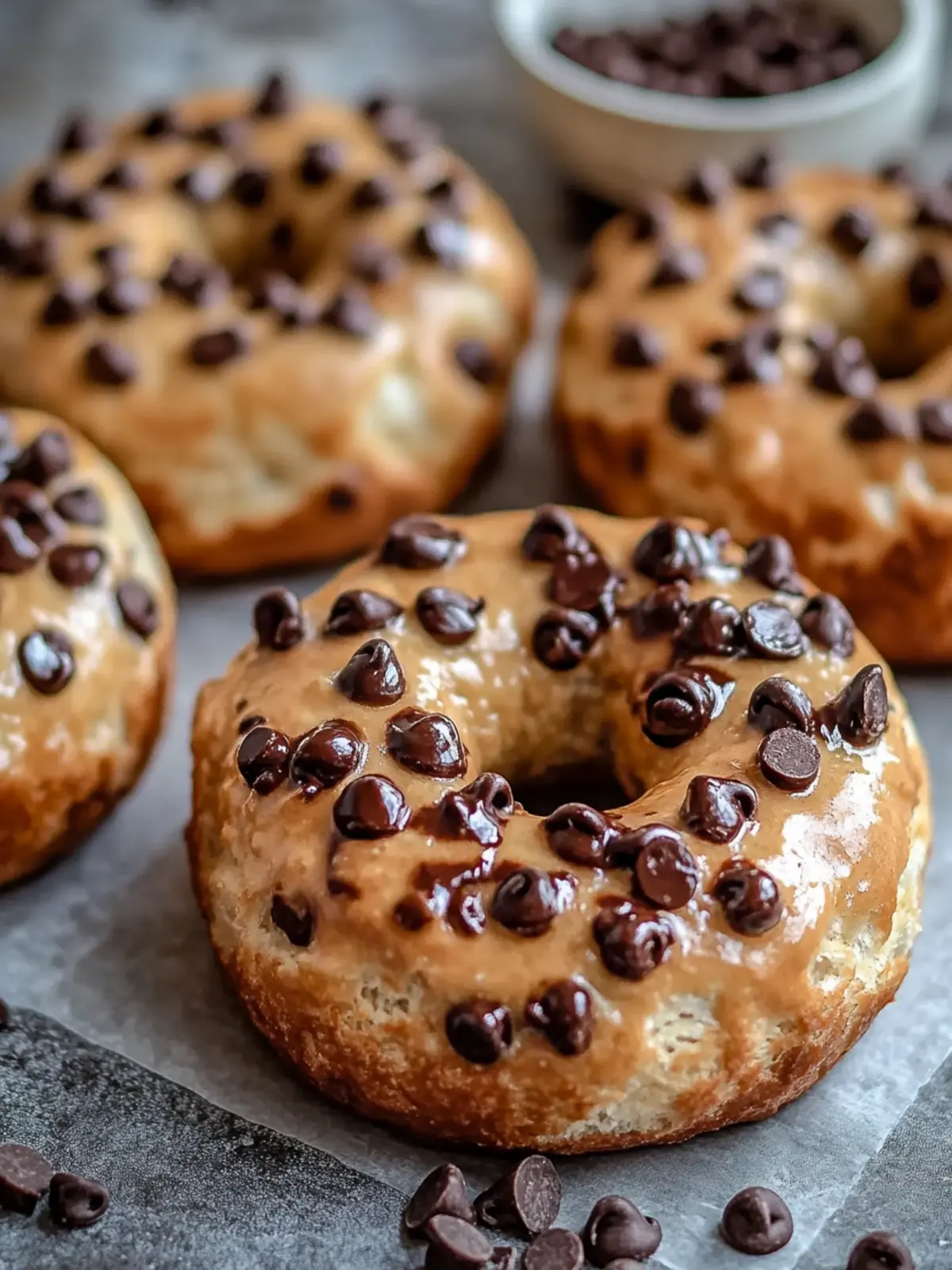 Chocolate Chip Protein Bagels for a Deliciously Healthy Start 3 Chocolate Chip Protein Bagels