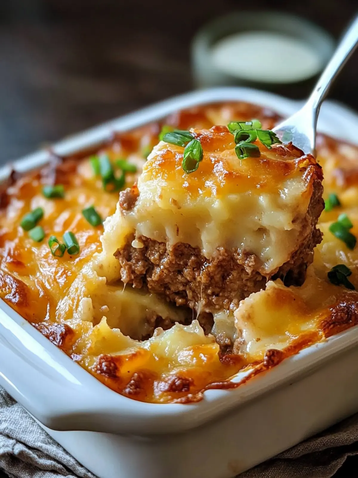 Loaded Potato & Meatloaf Casserole Recipe for Cozy Nights 4 Loaded Potato & Meatloaf Casserole Recipe