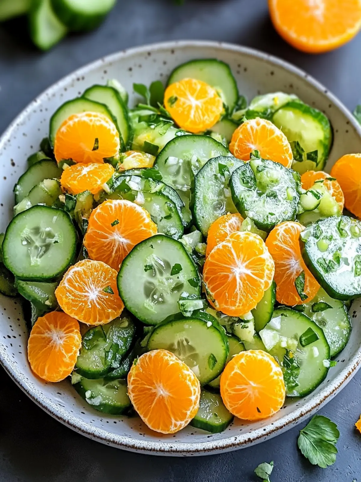 Vibrant Irish Flag Clementine Cucumber Salad to Brighten Meals 4 Irish Flag Clementine Cucumber Salad