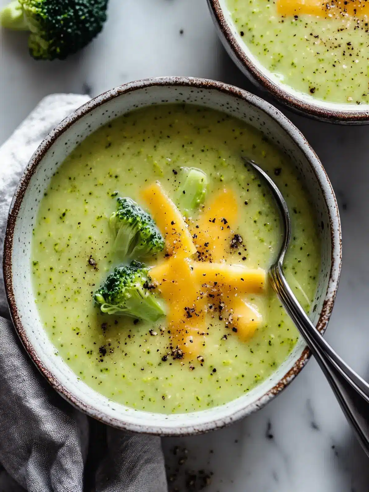 Healthy Broccoli Cheddar Soup That Comforts Your Soul 3 Broccoli Cheddar Soup
