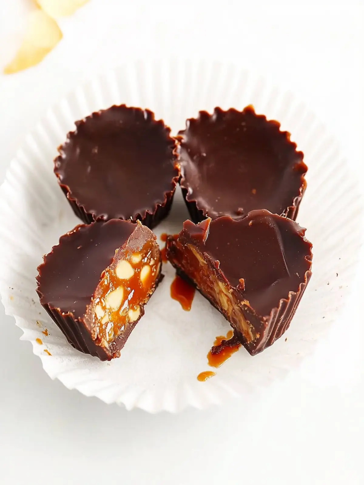 Bourbon Caramel Almond Butter Cups for Irresistible Indulgence 2 Bourbon Caramel Almond Butter Cups