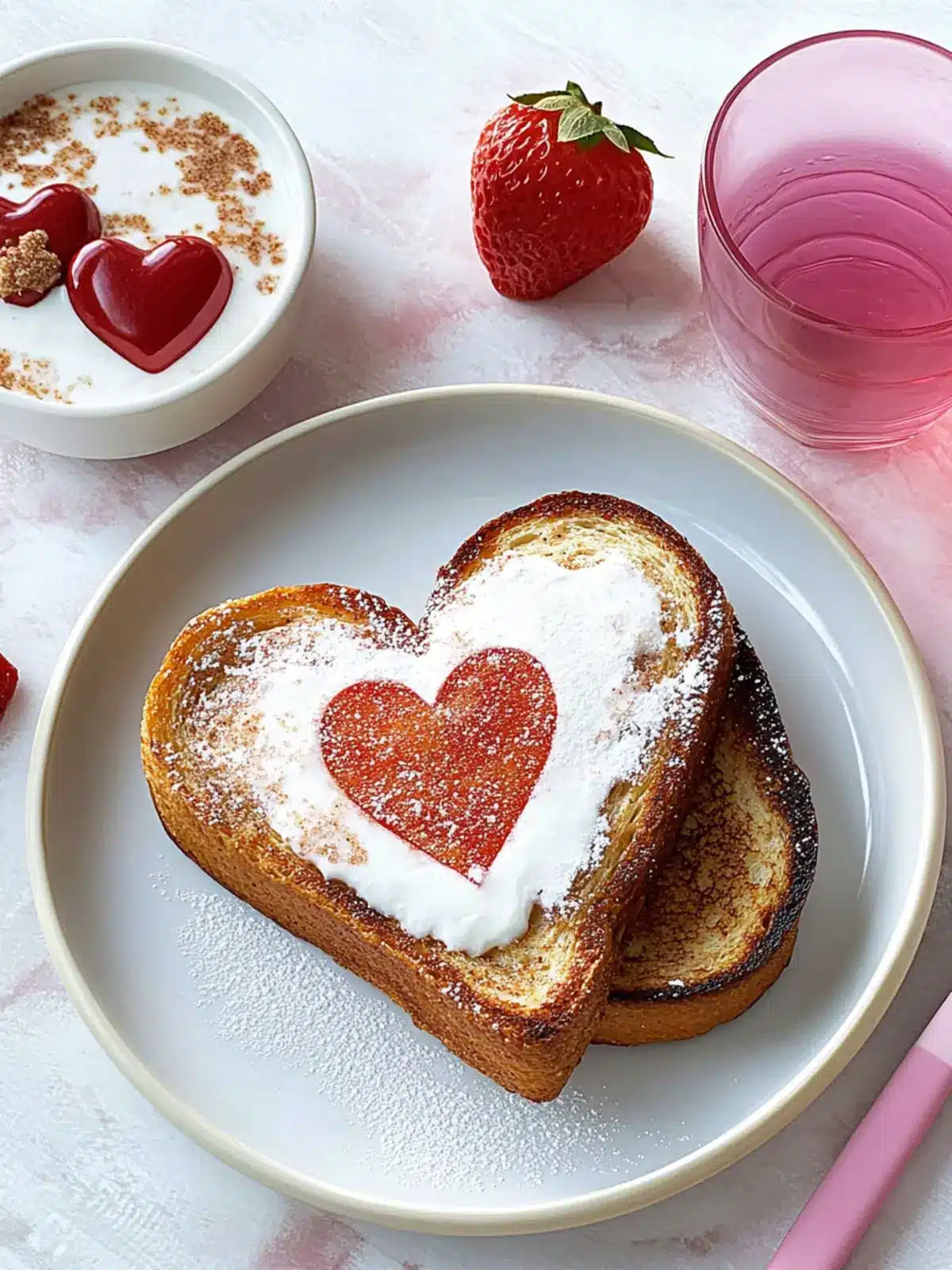 Heartfelt Valentine's Day Cinnamon Toast That Wows! 3 Valentine's Day Cinnamon Toast