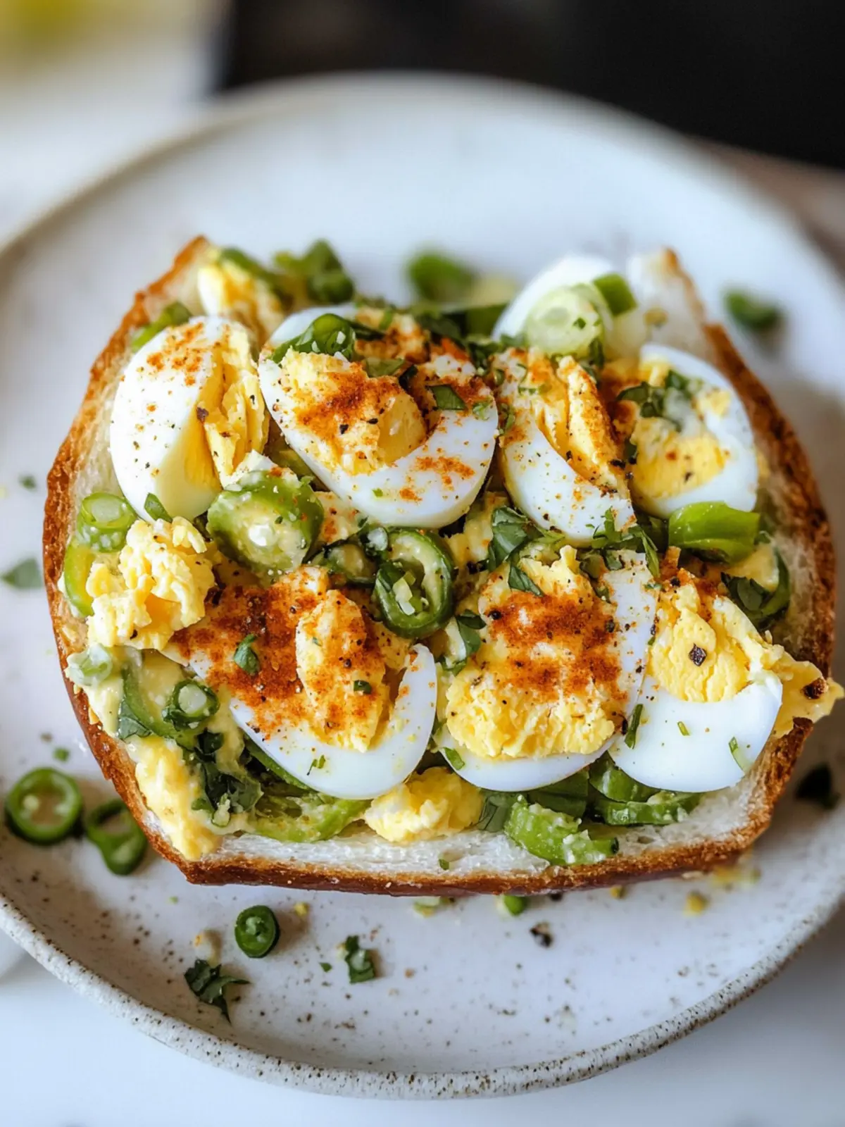 Crispy Egg Salad: A Flavor-Packed Twist on a Classic Lunch 3 Crispy Egg Salad