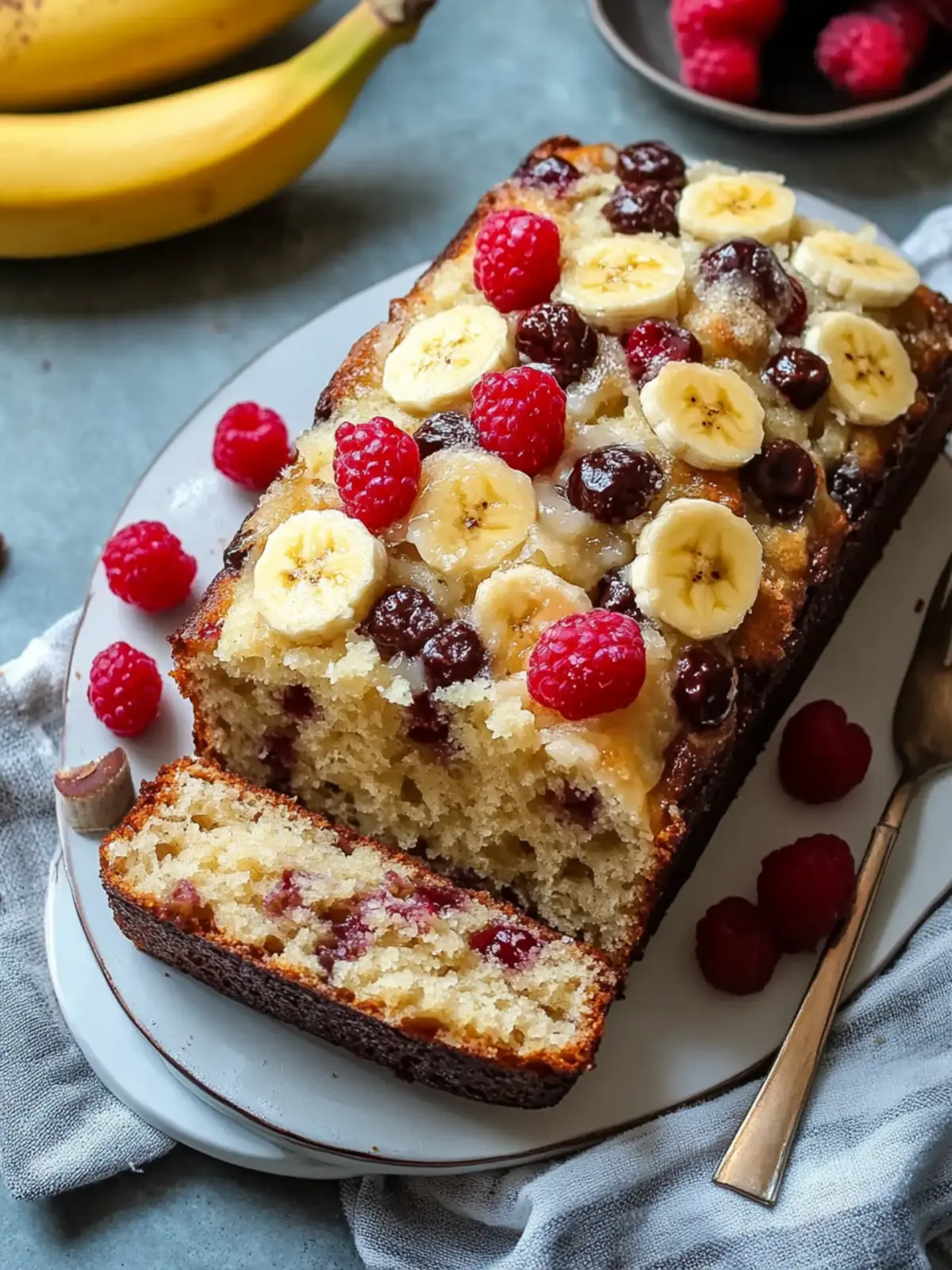 Irresistible Banana Split Bread Perfect for Any Celebration 4 Banana Split Bread
