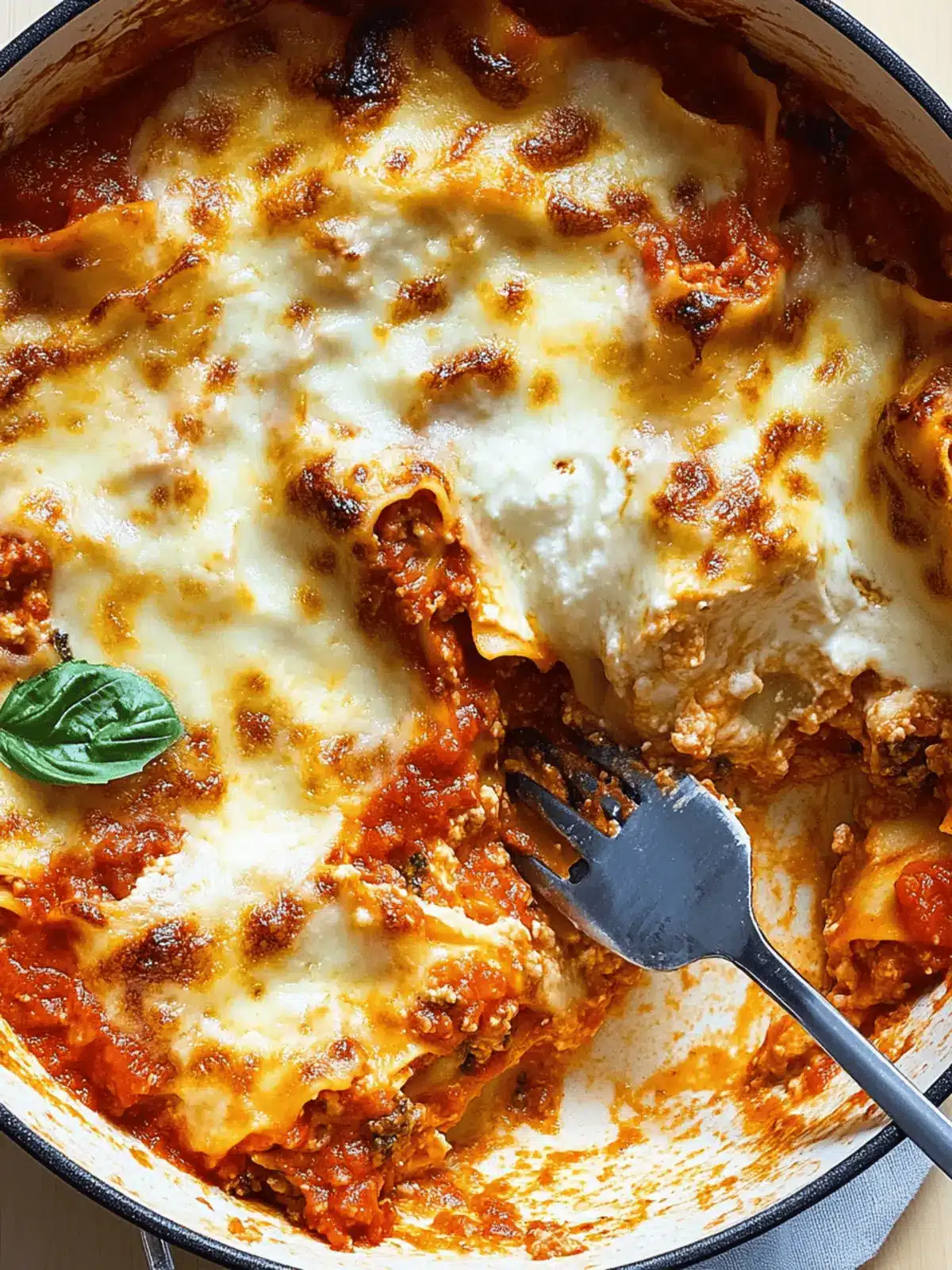 One-Pot Lazy Lasagna: Your Quick Comfort Meal Delight 3 One-Pot Lazy Lasagna
