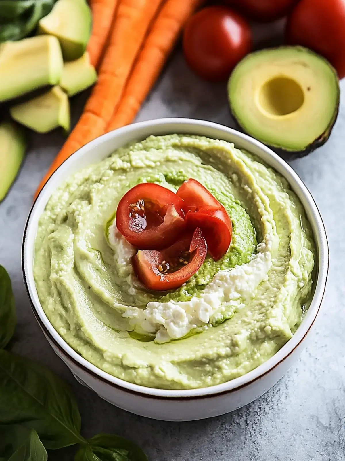 Creamy Avocado Cottage Cheese Dip for Healthy Snacking 4 Avocado Cottage Cheese Dip