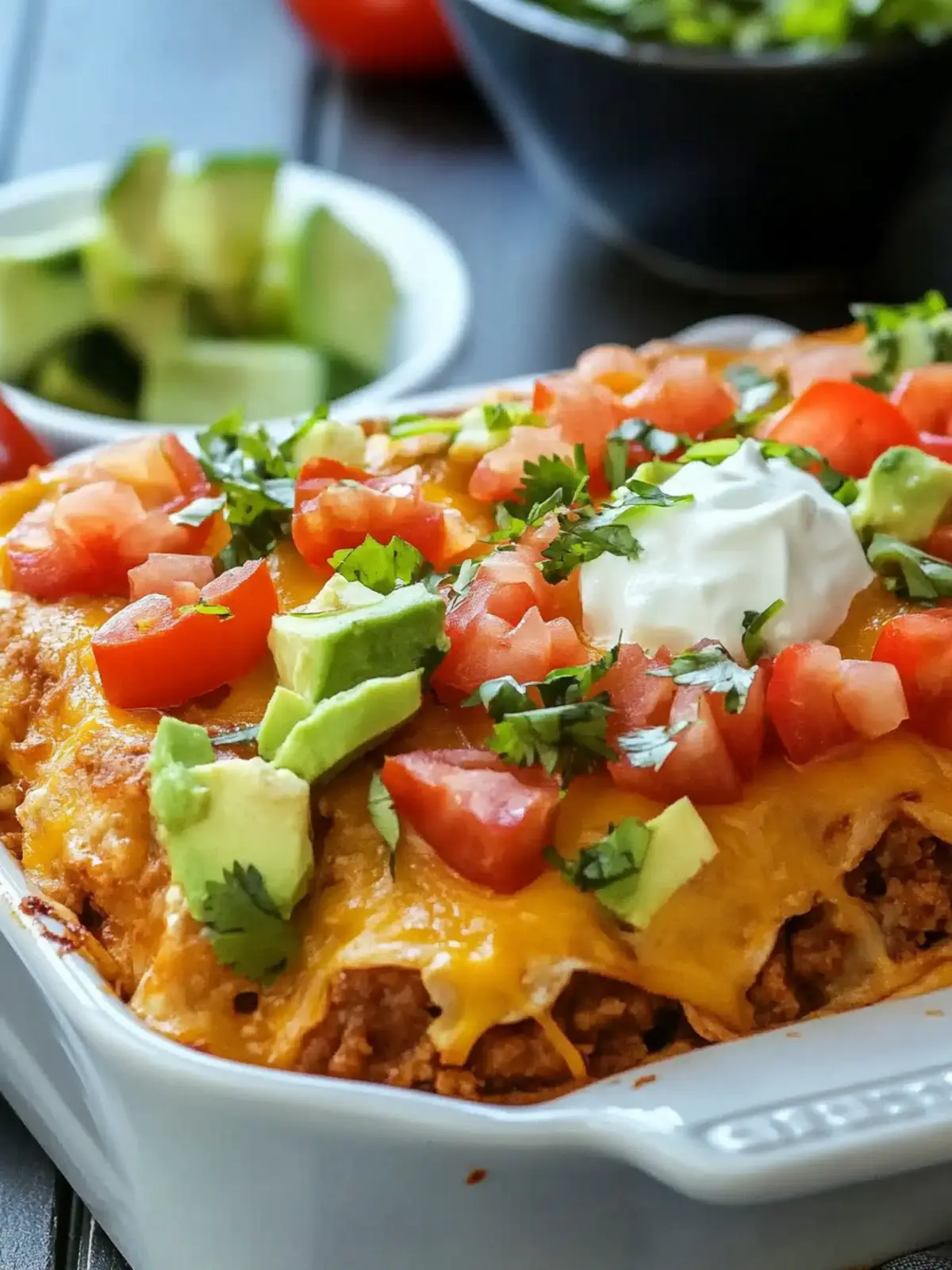 Mexican Taco Bake: The Ultimate Family Comfort Food Delight 4 Mexican Taco bake