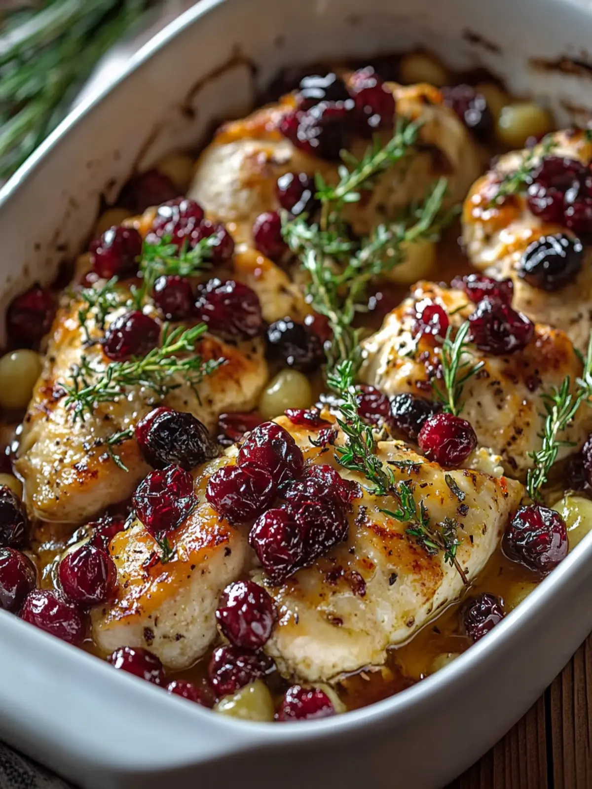 Honey Cranberry Chicken Bake with Ricotta Cheese 40-Minute Delight 4 Honey Cranberry Chicken Bake with Ricotta Cheese Easy, Flavor-Packed Dinner in 40 Minutes!