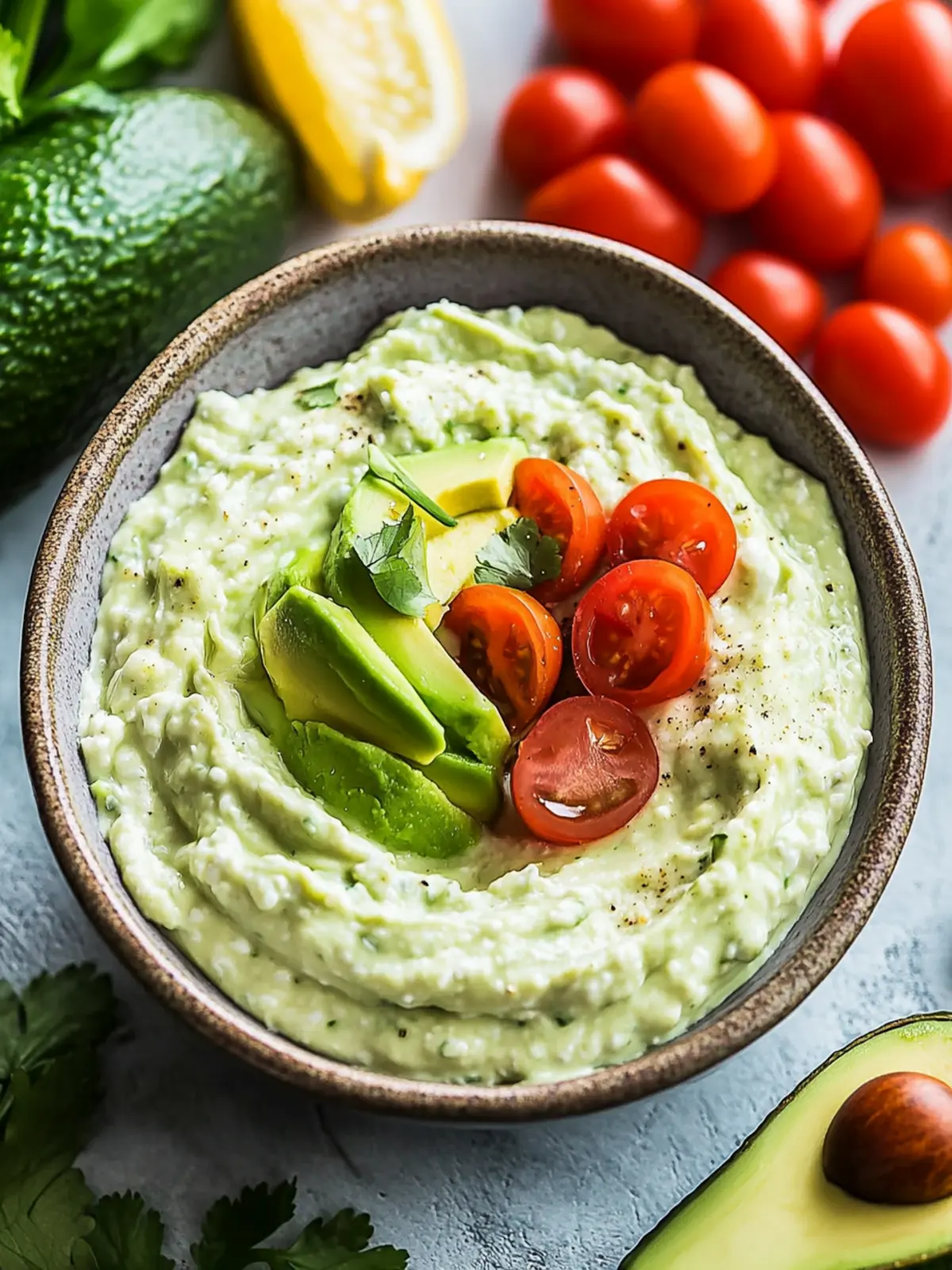 Creamy Avocado Cottage Cheese Dip for Healthy Snacking 3 Avocado Cottage Cheese Dip
