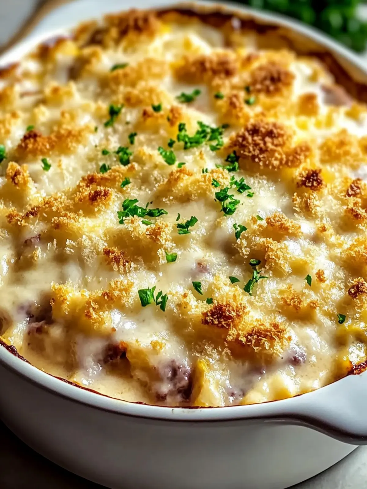 Creamy Chicken Cordon Bleu Casserole for Cozy Family Nights 4 Creamy Chicken Cordon Bleu Casserole