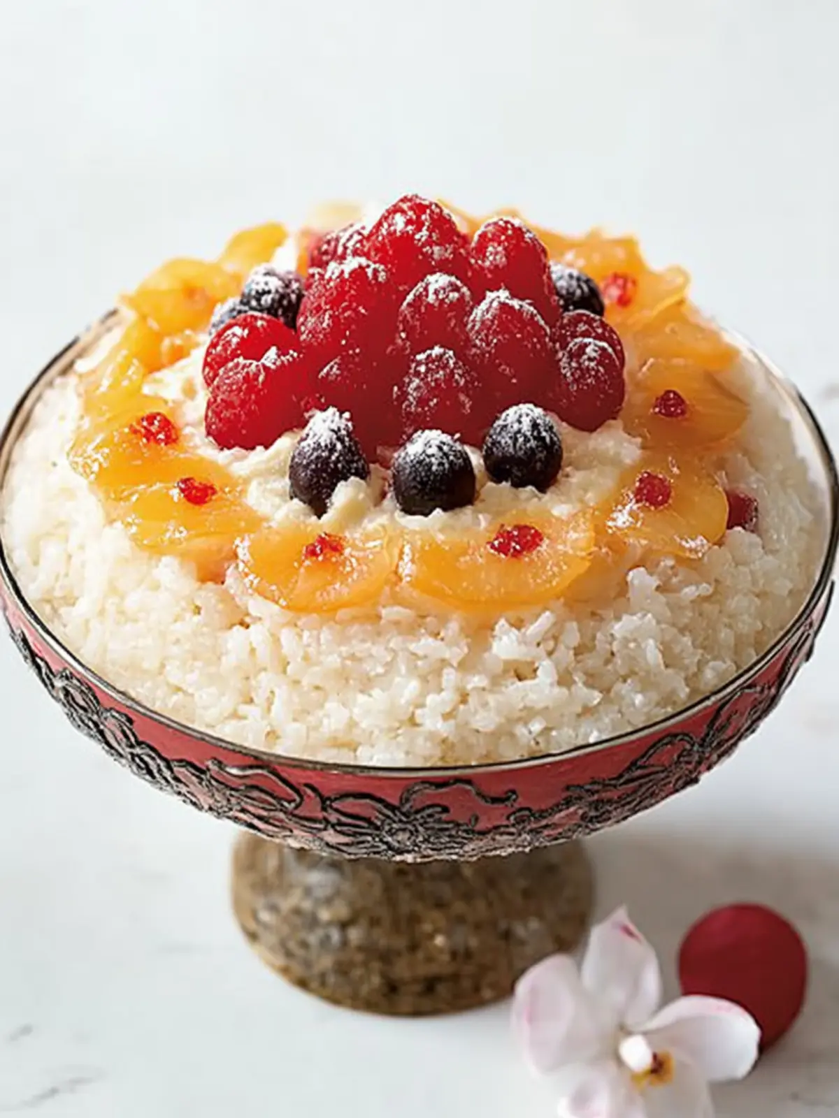 Delicious Eight-Treasure Rice Pudding for Lunar New Year Bliss 3 Eight-Treasure Rice Pudding-Lunar New Year dessert ideas
