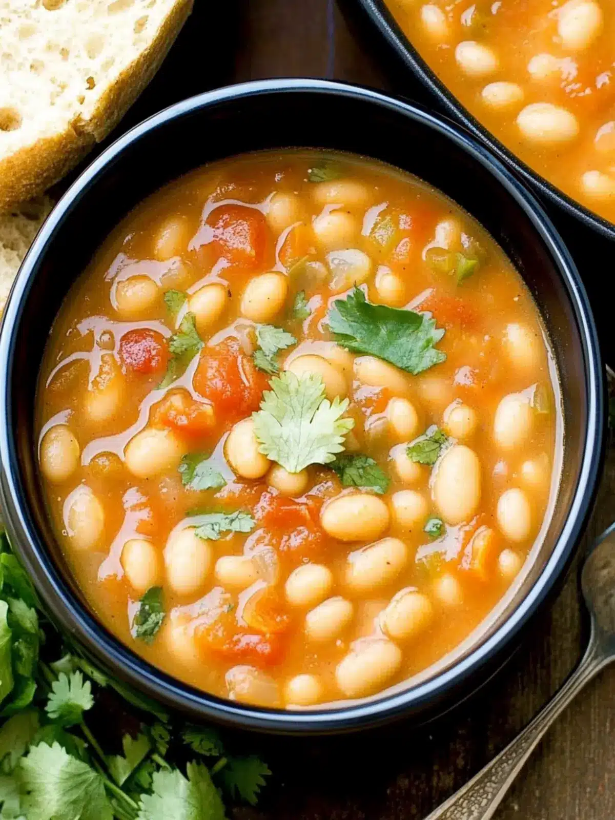 Zesty Southwestern Navy Bean Soup: Heartwarming & Healthy 4 Southwestern Navy Bean Soup