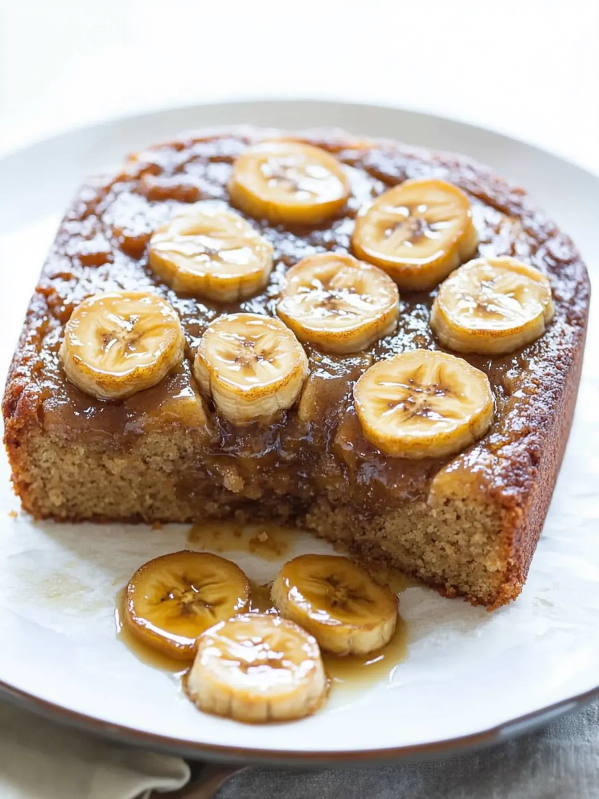 Deliciously Moist Upside-Down Banana Bread Cake Recipe 2 Upside-Down Banana Bread Cake