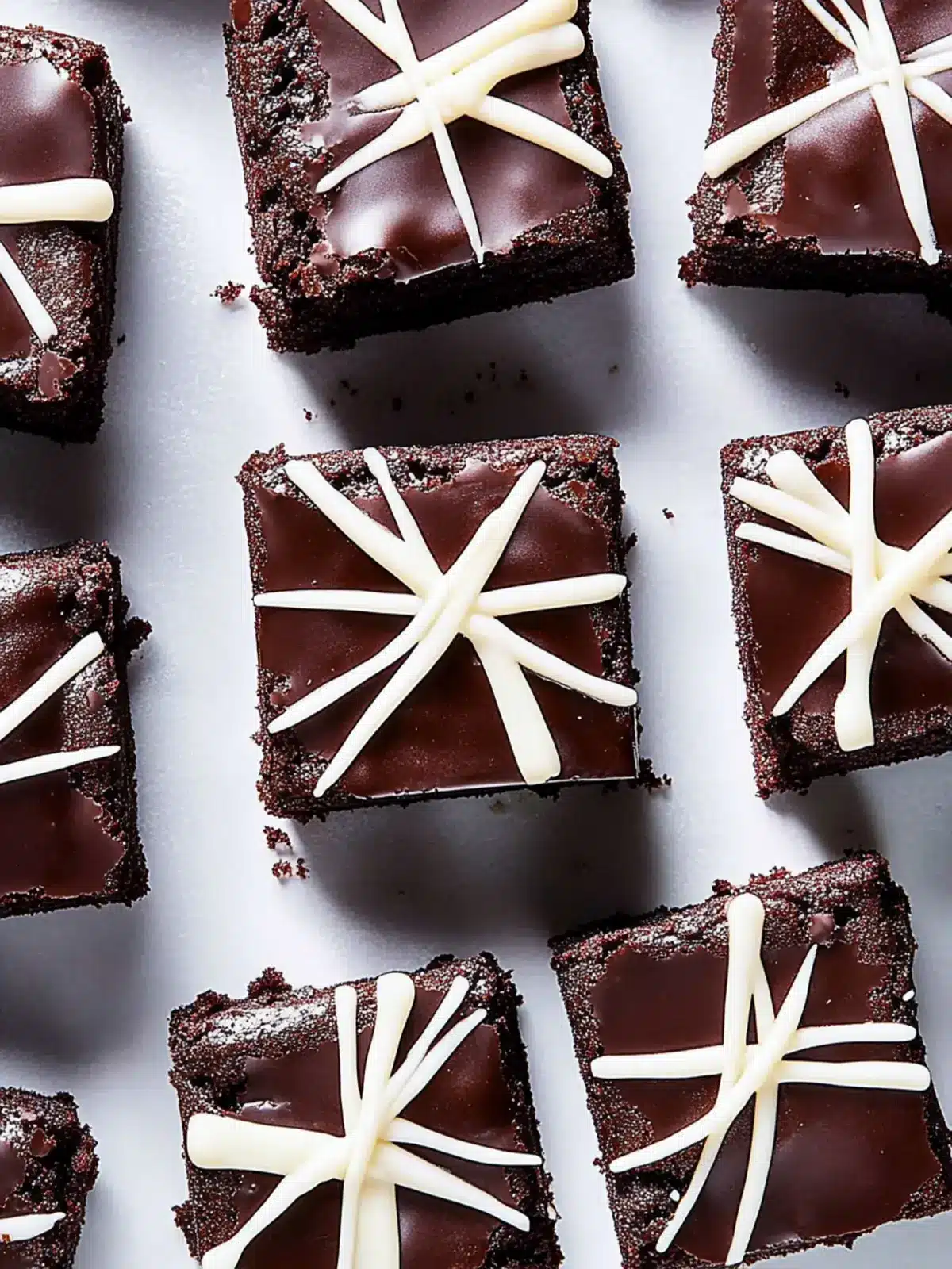 Irresistible Party Brownies with Fudge Frosting Delight 4 Party Brownies