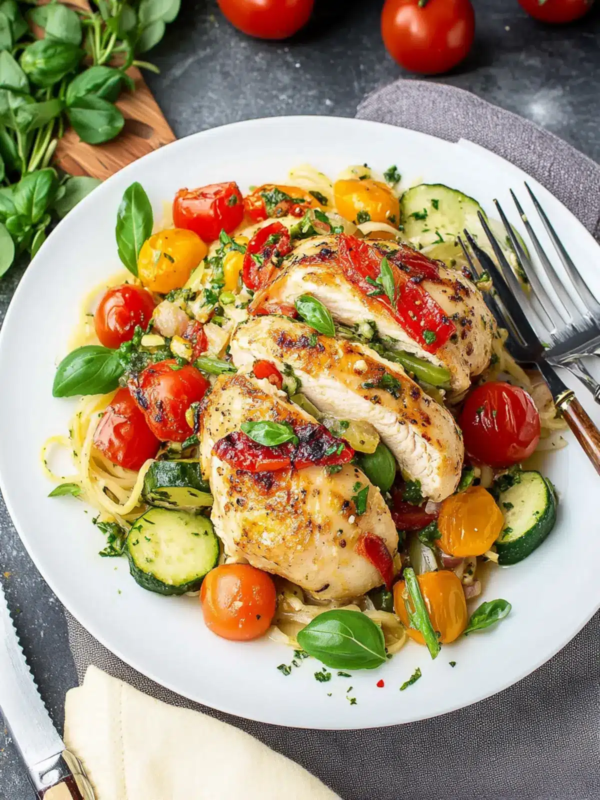Delicious Primavera Stuffed Chicken for Weeknight Wins 3 Primavera Stuffed Chicken