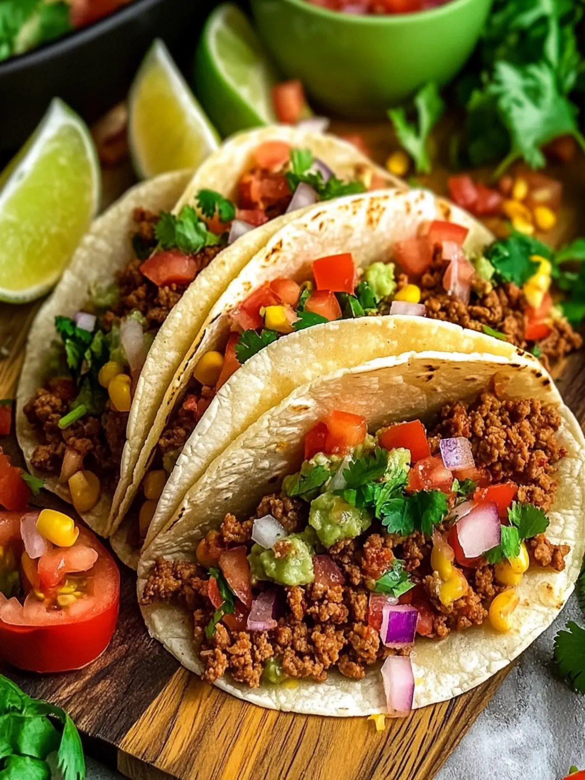 Savory Ground Beef Tacos for Family Fun Night 2 Ground Beef Tacos